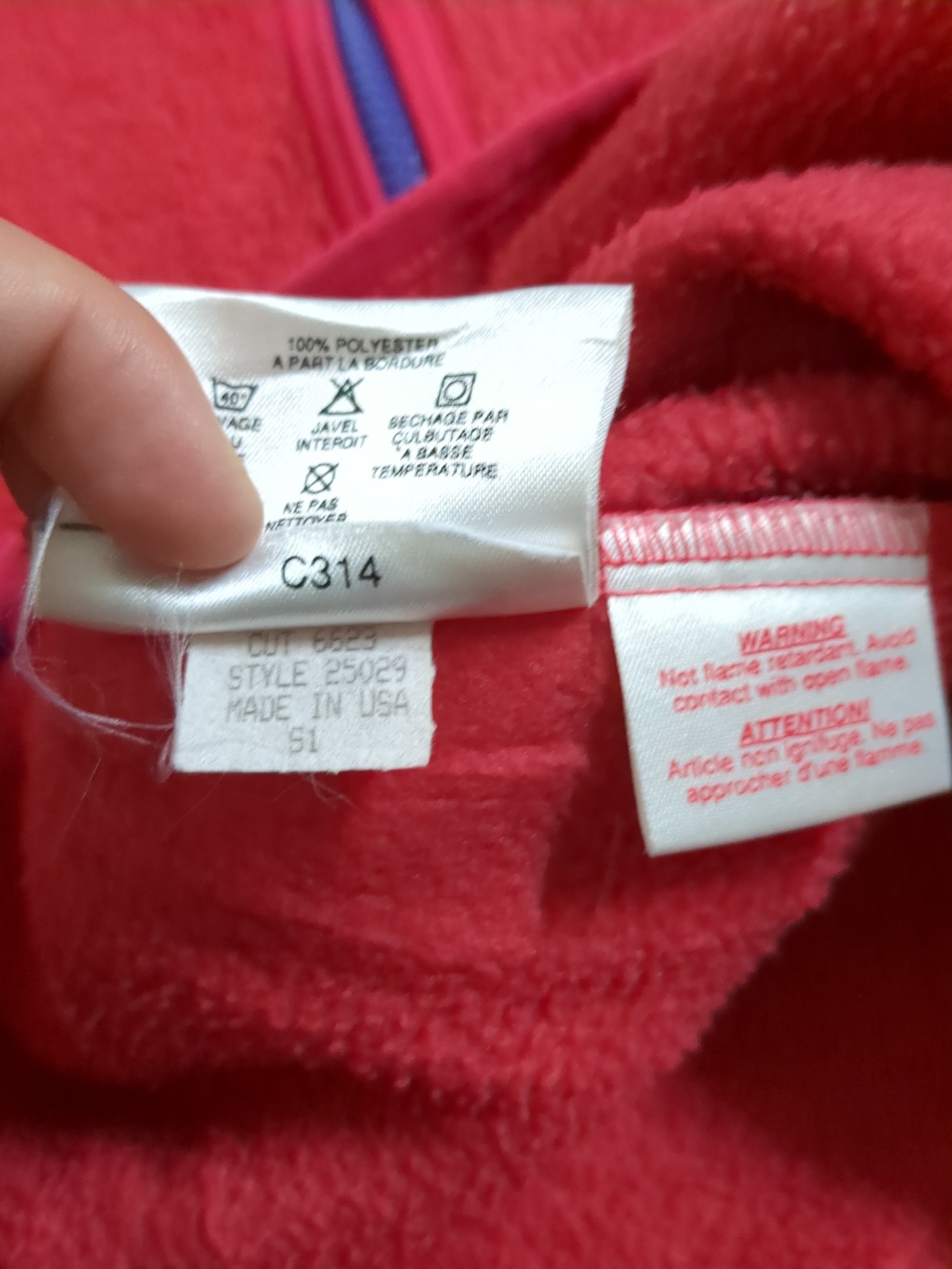 Patagonia 90s Full Zip Fleece Jacket - (M)