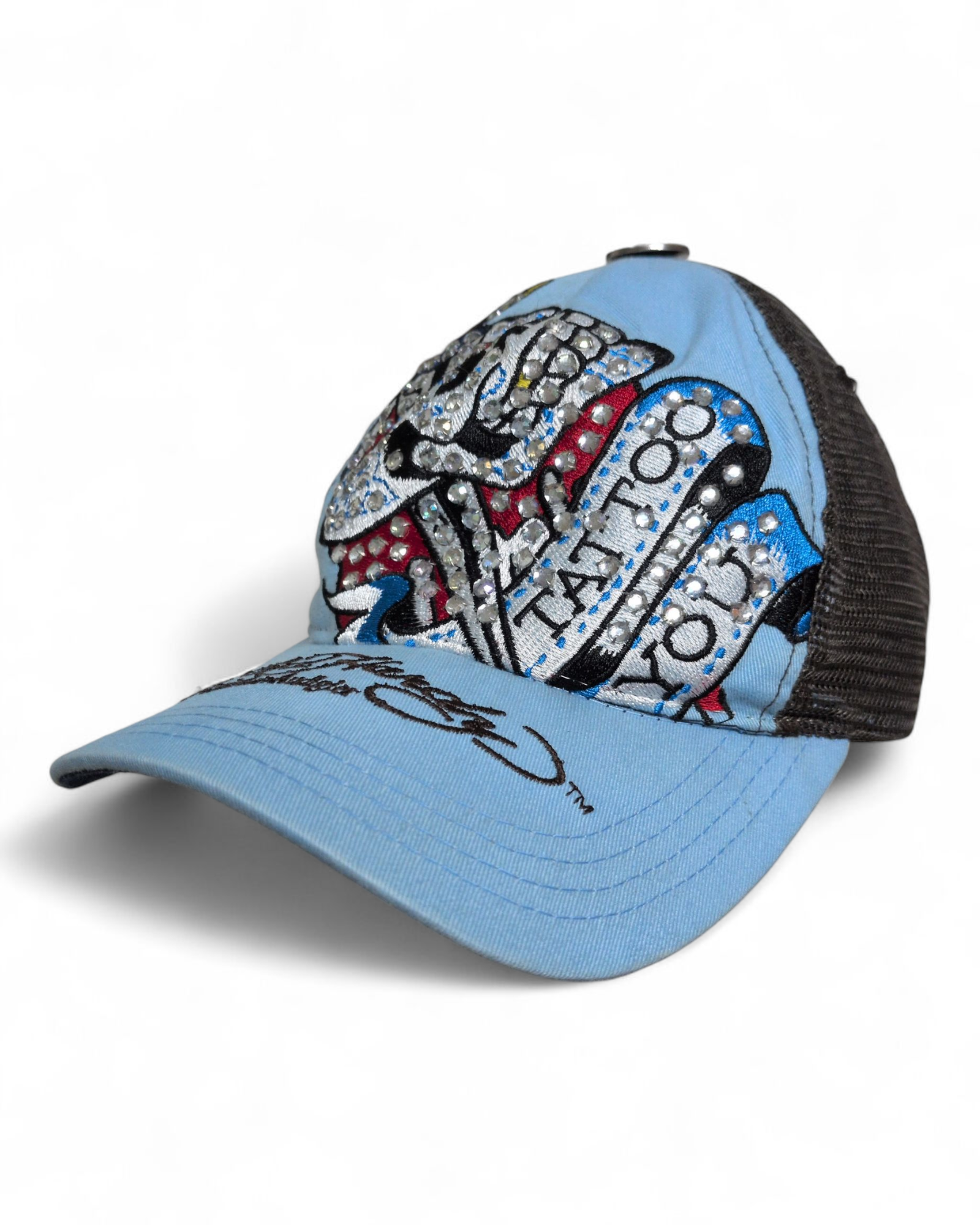 Ed Hardy Skull Christian Audigier Trucker Cap