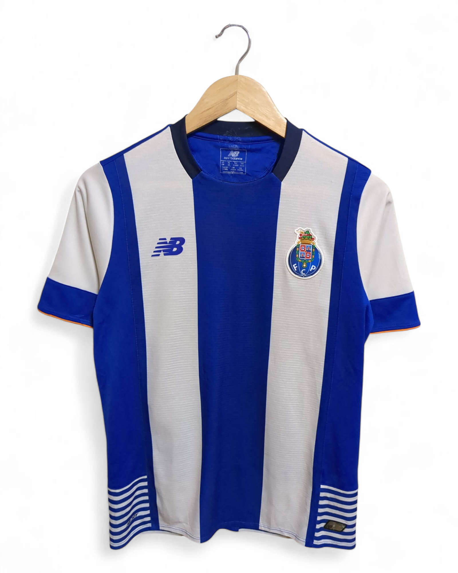 2015-16 New Balance Porto Home Shirt - (S)