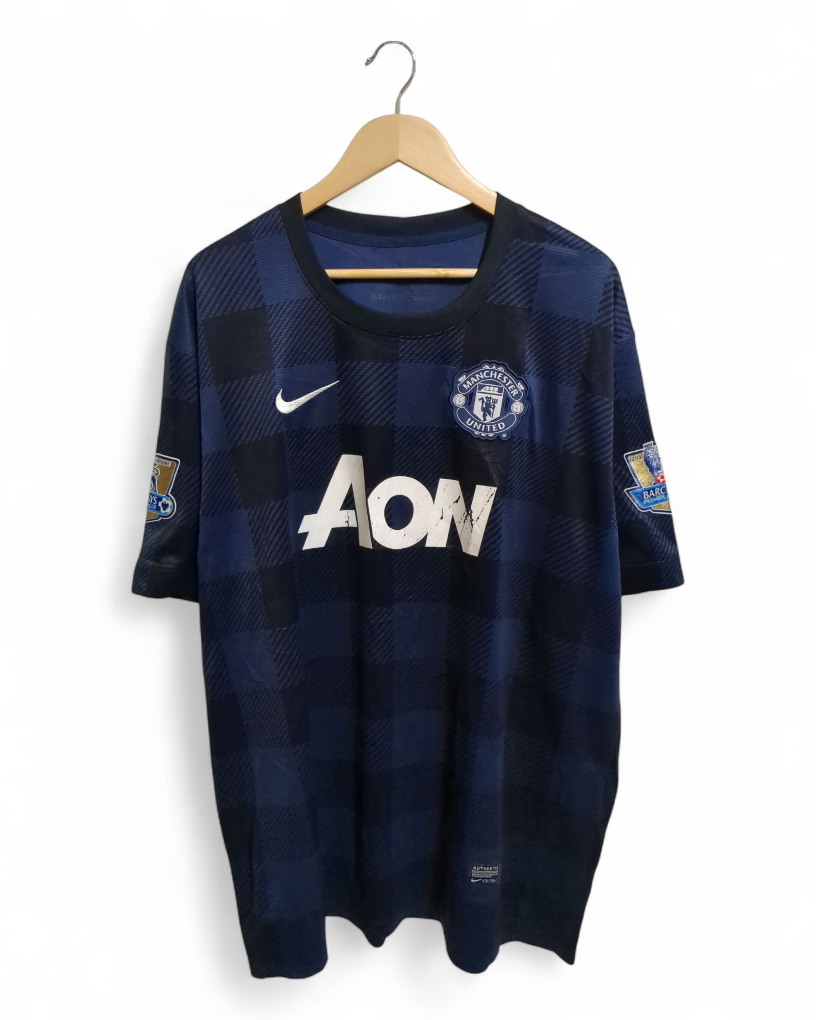 2013-14 Nike Manchester United Champions Away Shirt #20 - (XL)