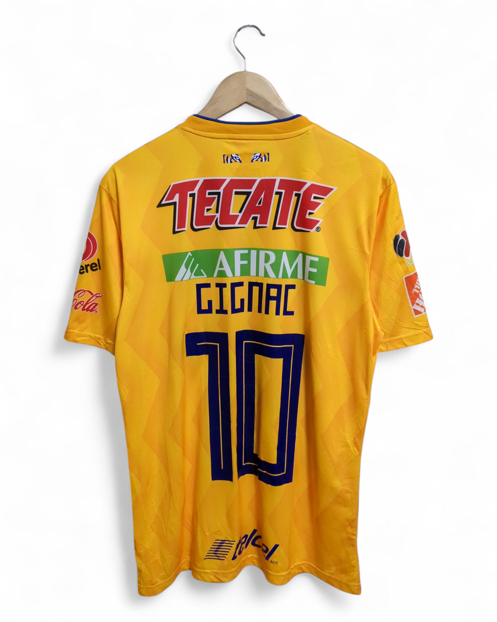 2019-20 Adidas Tigres UANL Home Shirt #10 Gignac - (L)