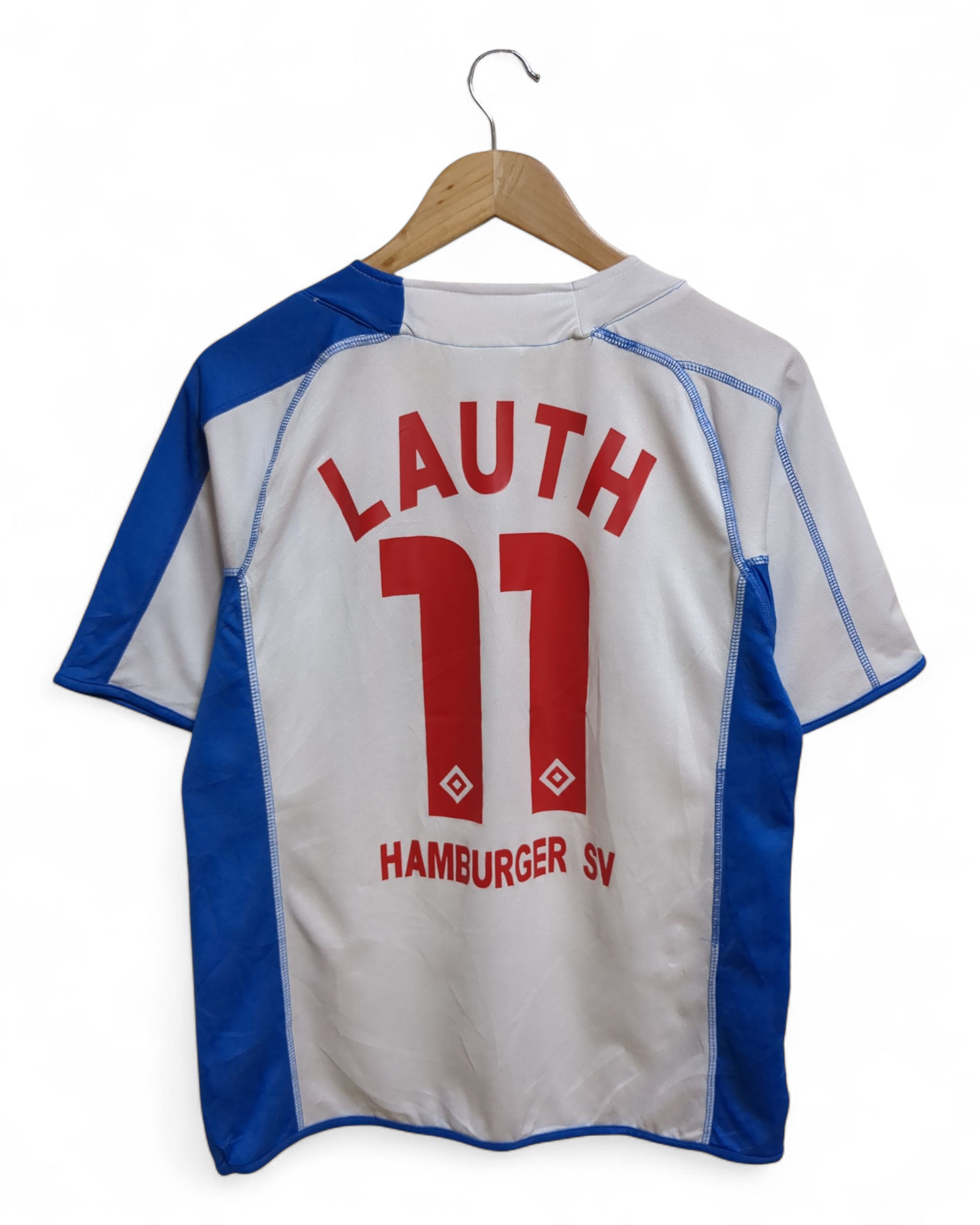 2005-06 Puma Hamburger Basic Home Shirt #11 Lauth - (S)
