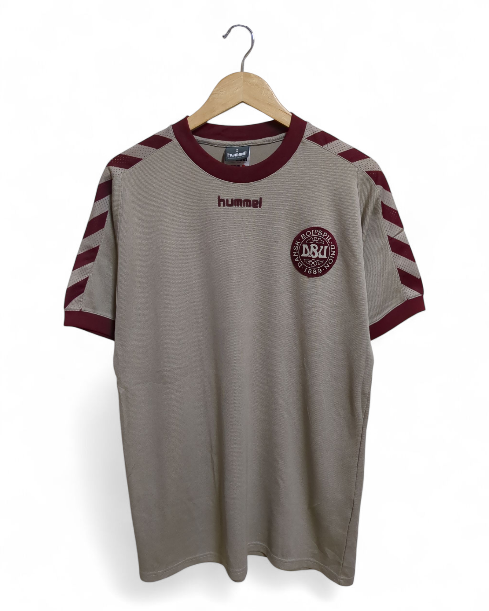2002-03 Hummel Denmark Training Shirt - (L)