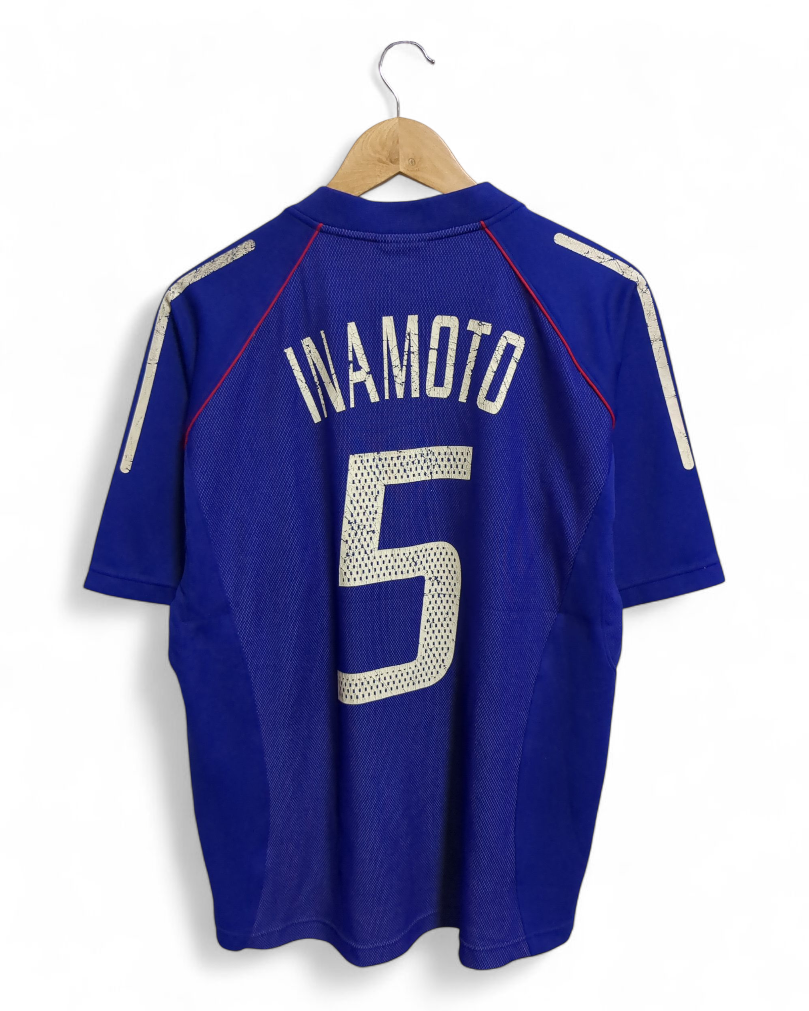 2002-04 Adidas Japan Home Shirt #5 Inamoto w Tags - (L)