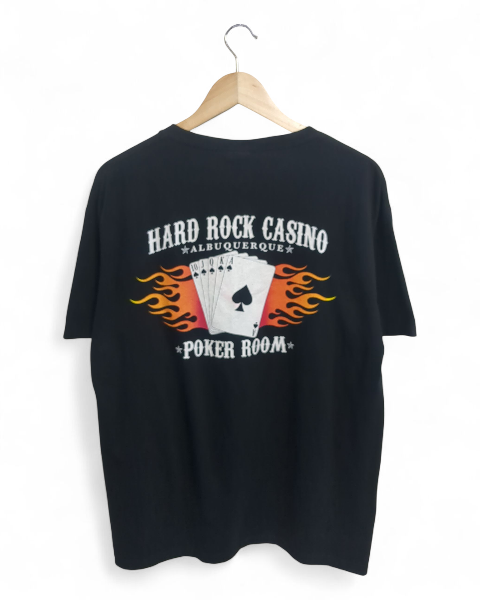 Hard Rock Casino 00s Albuquerque Poker Room Tee - (L)