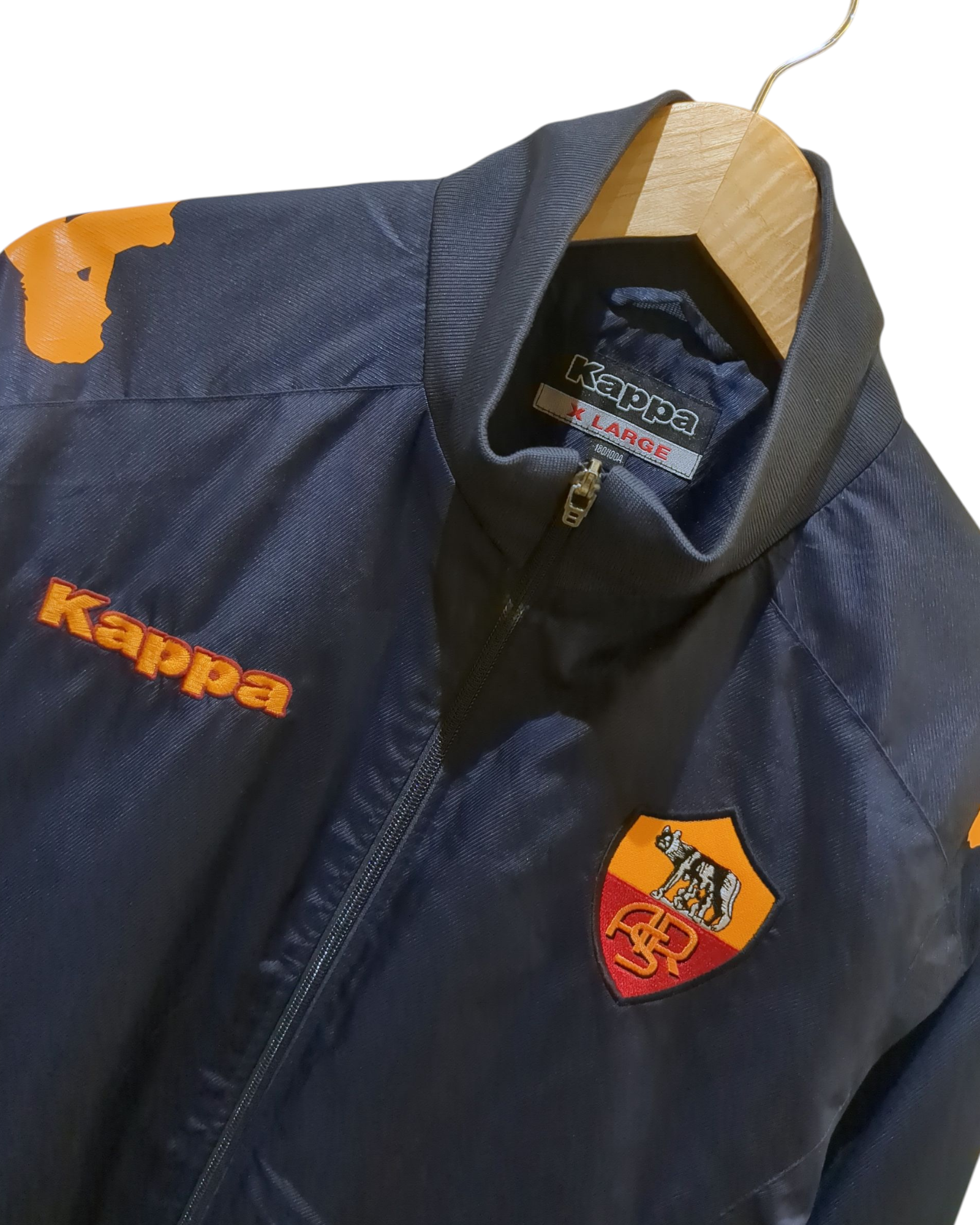 2009-10 Kappa AS Roma Track Jacket - (L)
