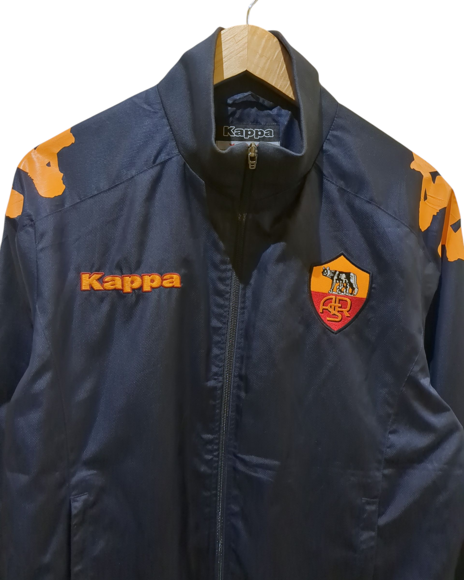 2009-10 Kappa AS Roma Track Jacket - (L)