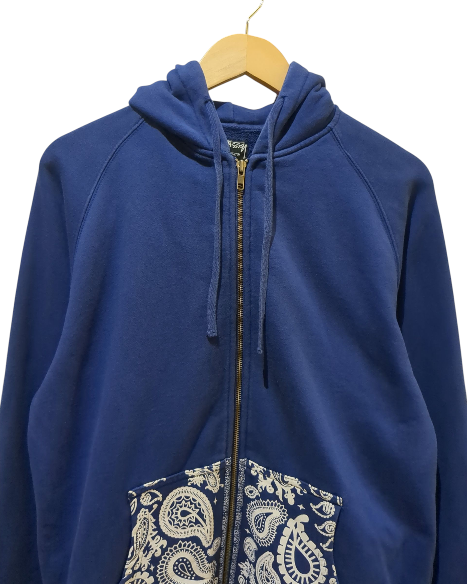 Stussy 00s Paisley Hooded Jacket - (L)