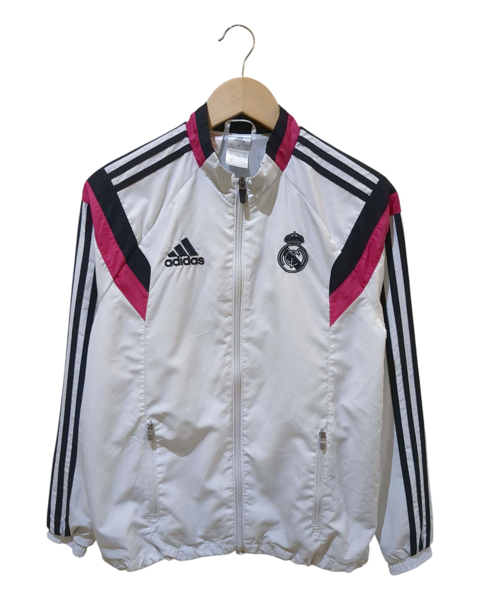 2014-15 Real Madrid Adidas Track Jacket - (L.Boys) – The Cold