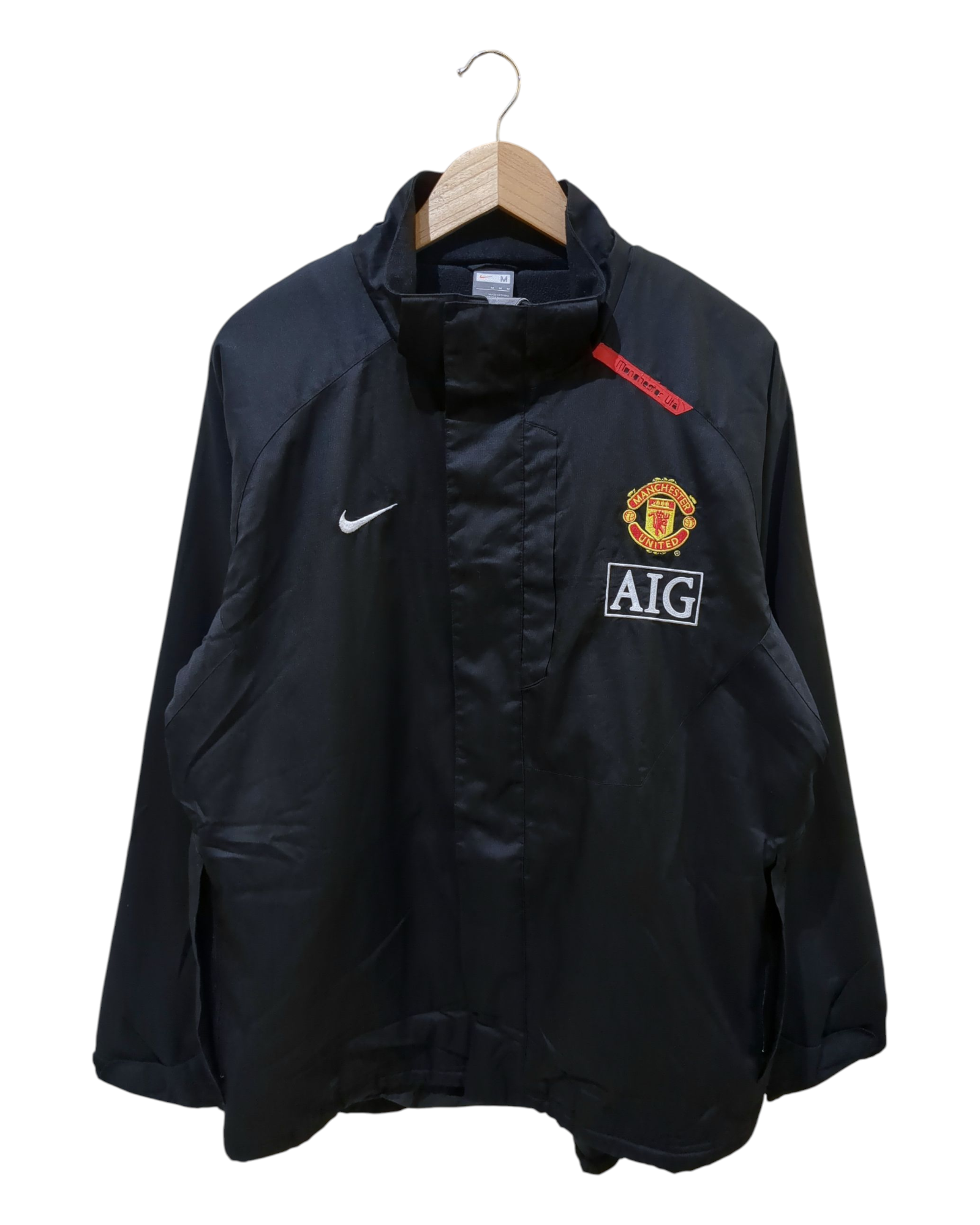 2007-08 Manchester United Nike Padded Jacket - (XL) – The Cold