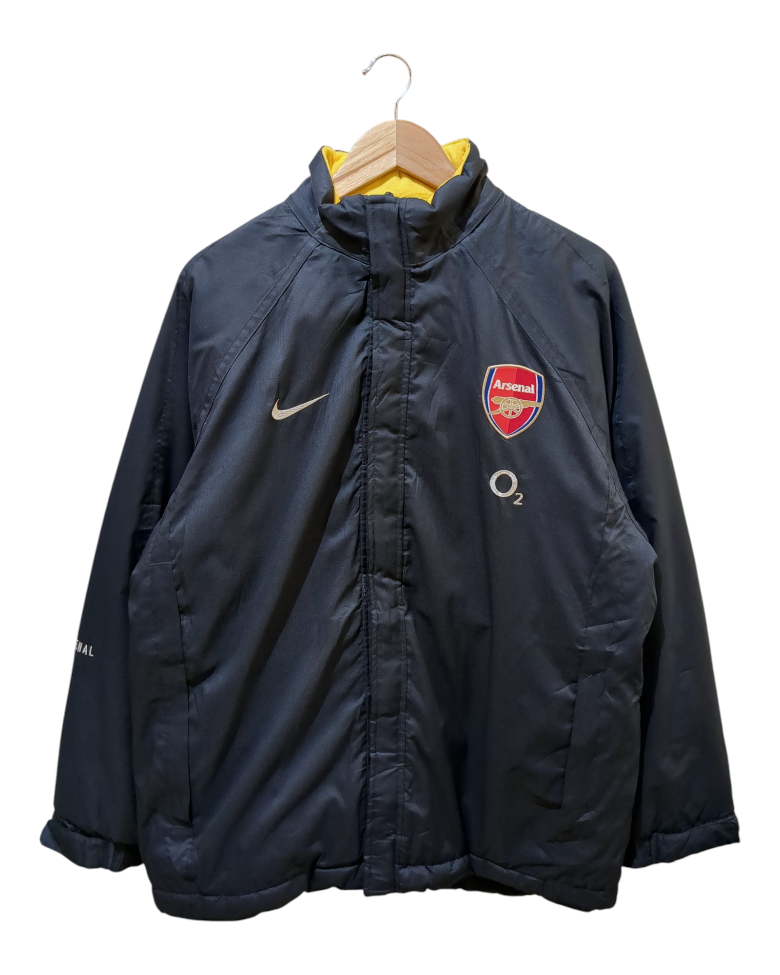 2005-06 Arsenal Nike Bench Padded Jacket - (L) – The Cold Hills