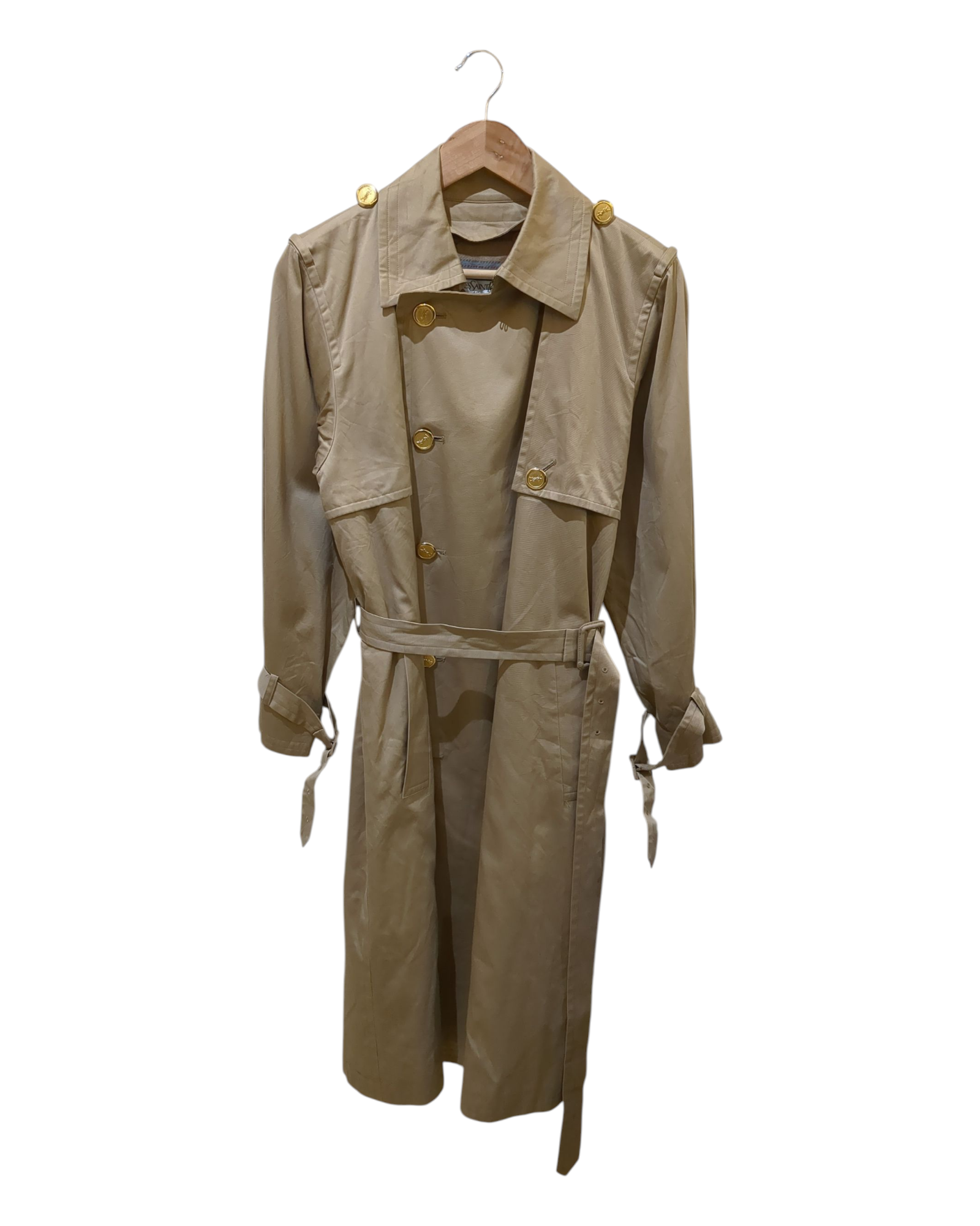 Yves Saint Laurent 90s Trench Coat - (M) – The Cold Hills