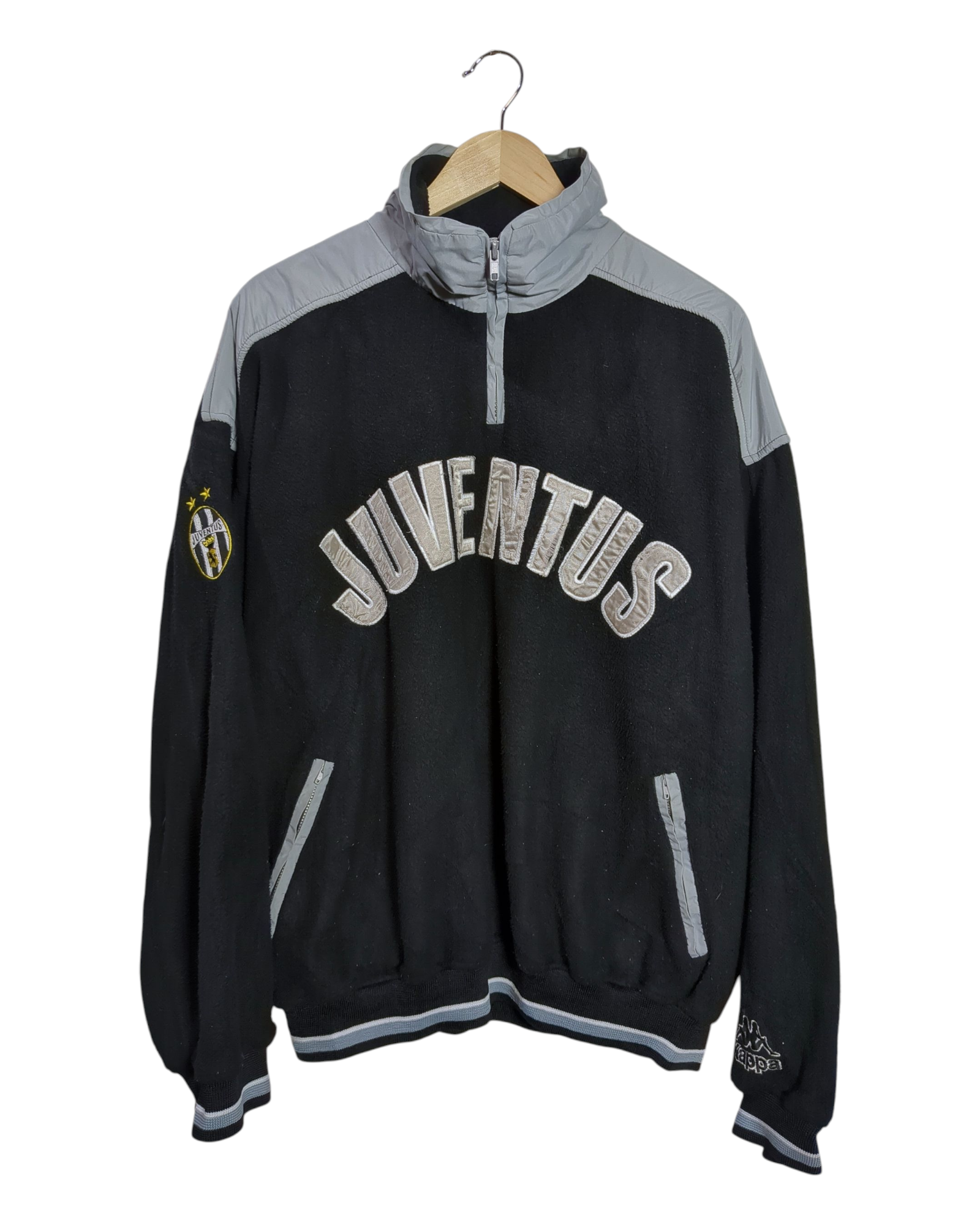 1995-97 Juventus Kappa 1/4 Zip Fleece Jacket - (2XL) – The Cold