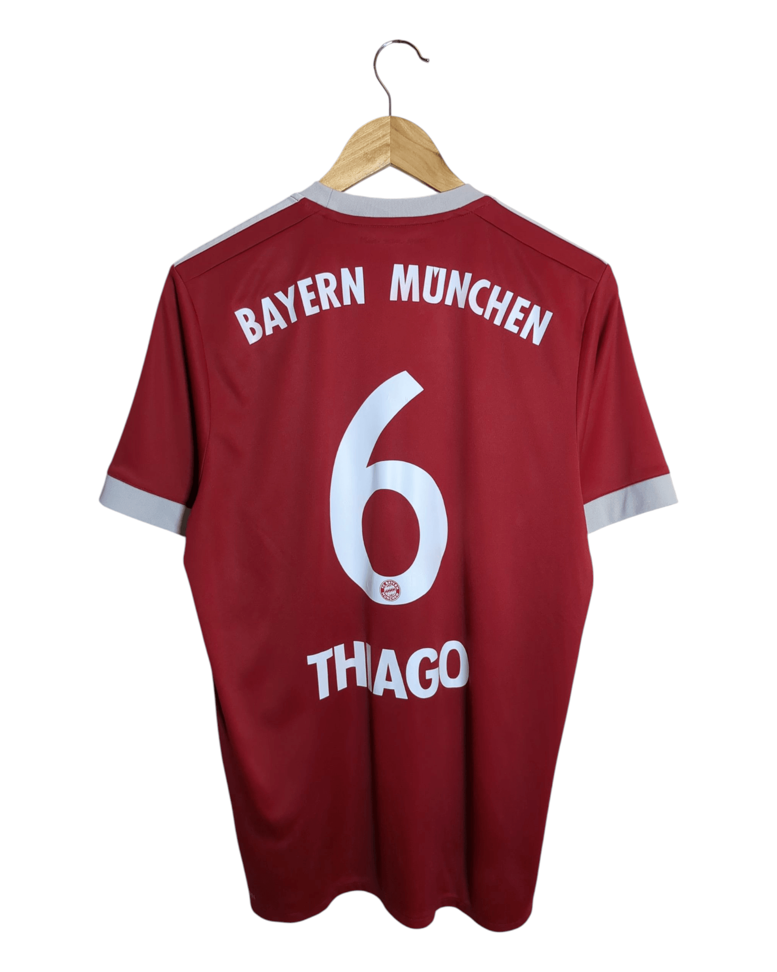 2017-18 Bayern Munich Adidas Home Shirt #6 Thiago - (M) – The Cold