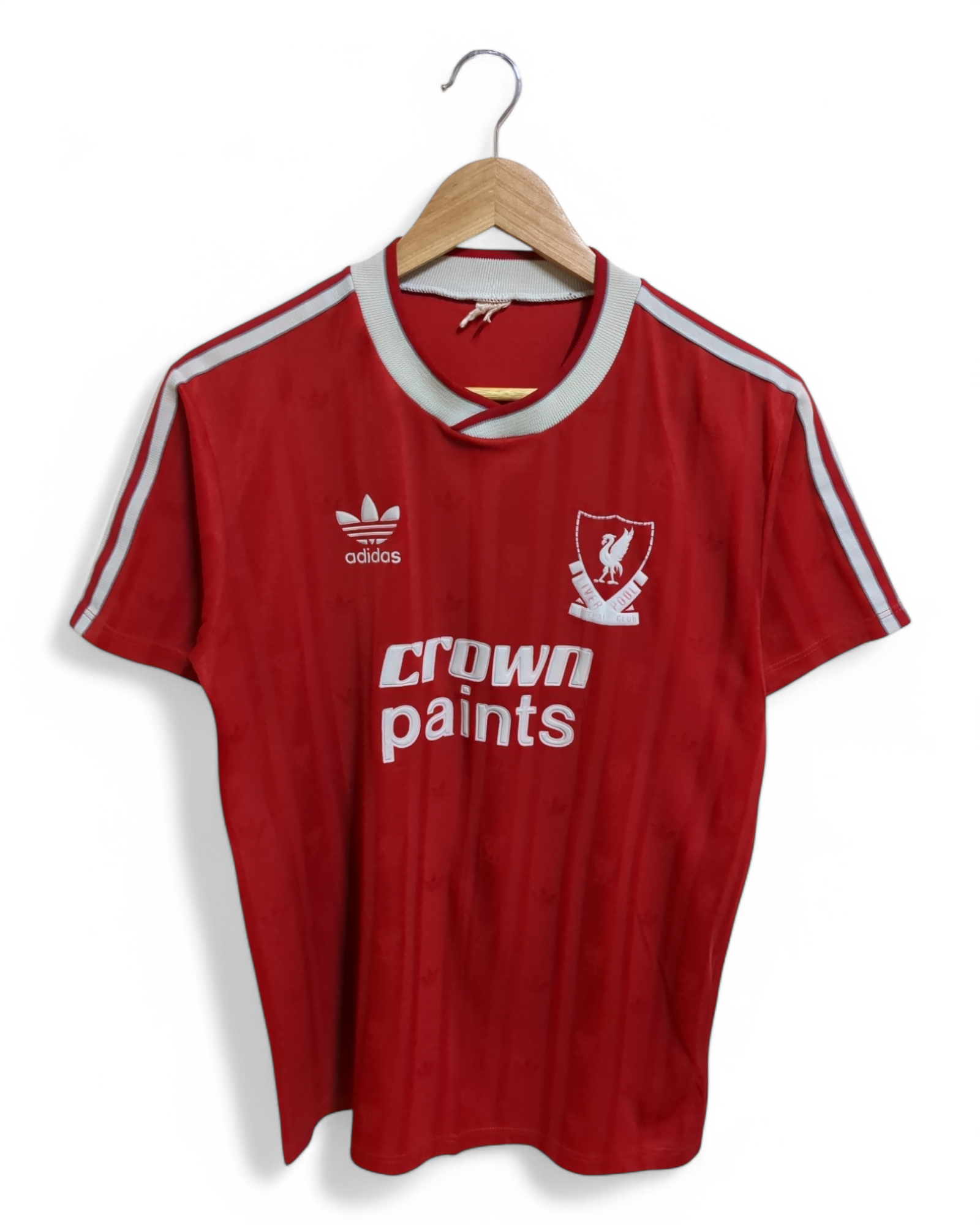 1987-88 Adidas Liverpool Home Shirt - (M)