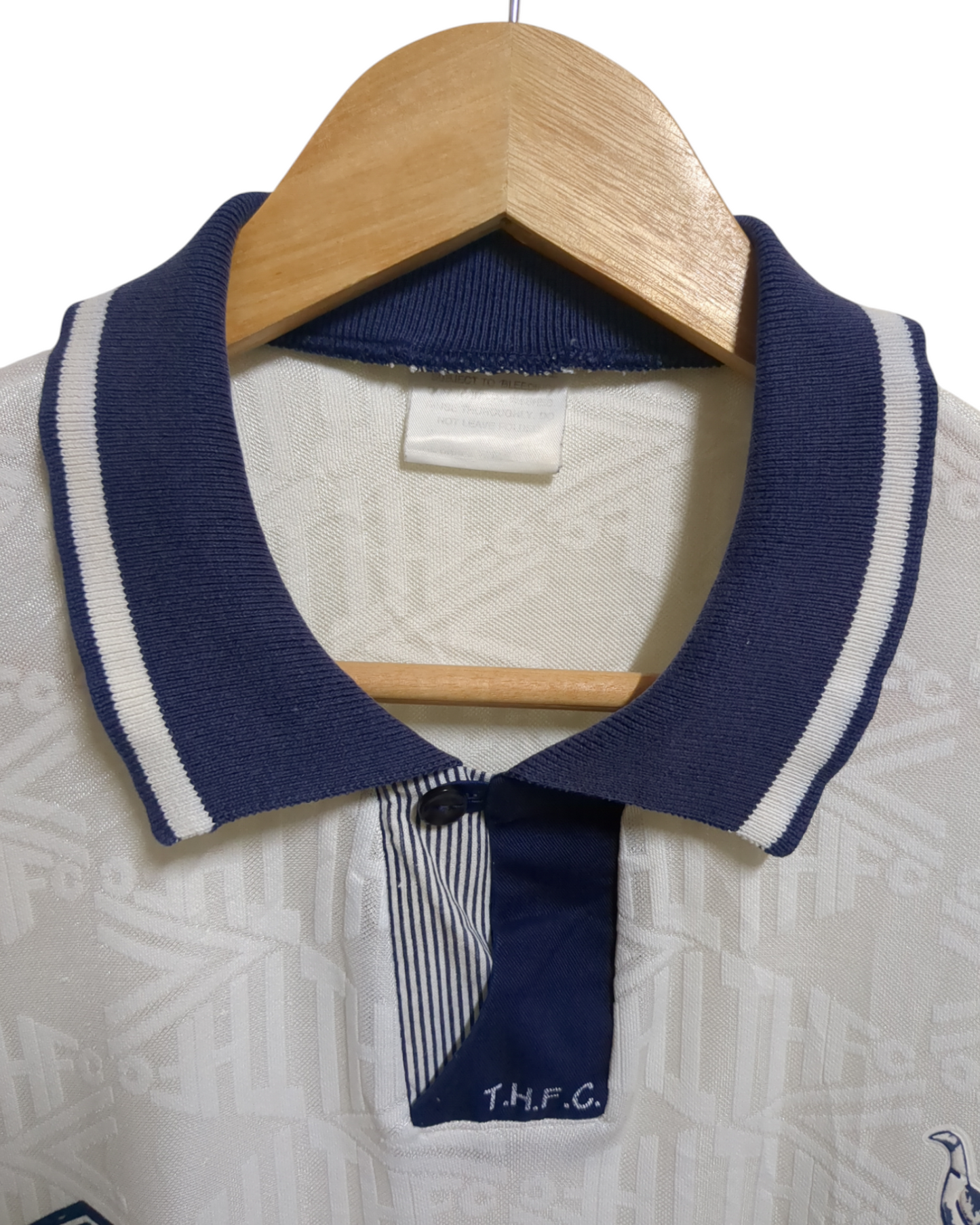 1991-92 Umbro Tottenham Hotspur Home Shirt - (L)