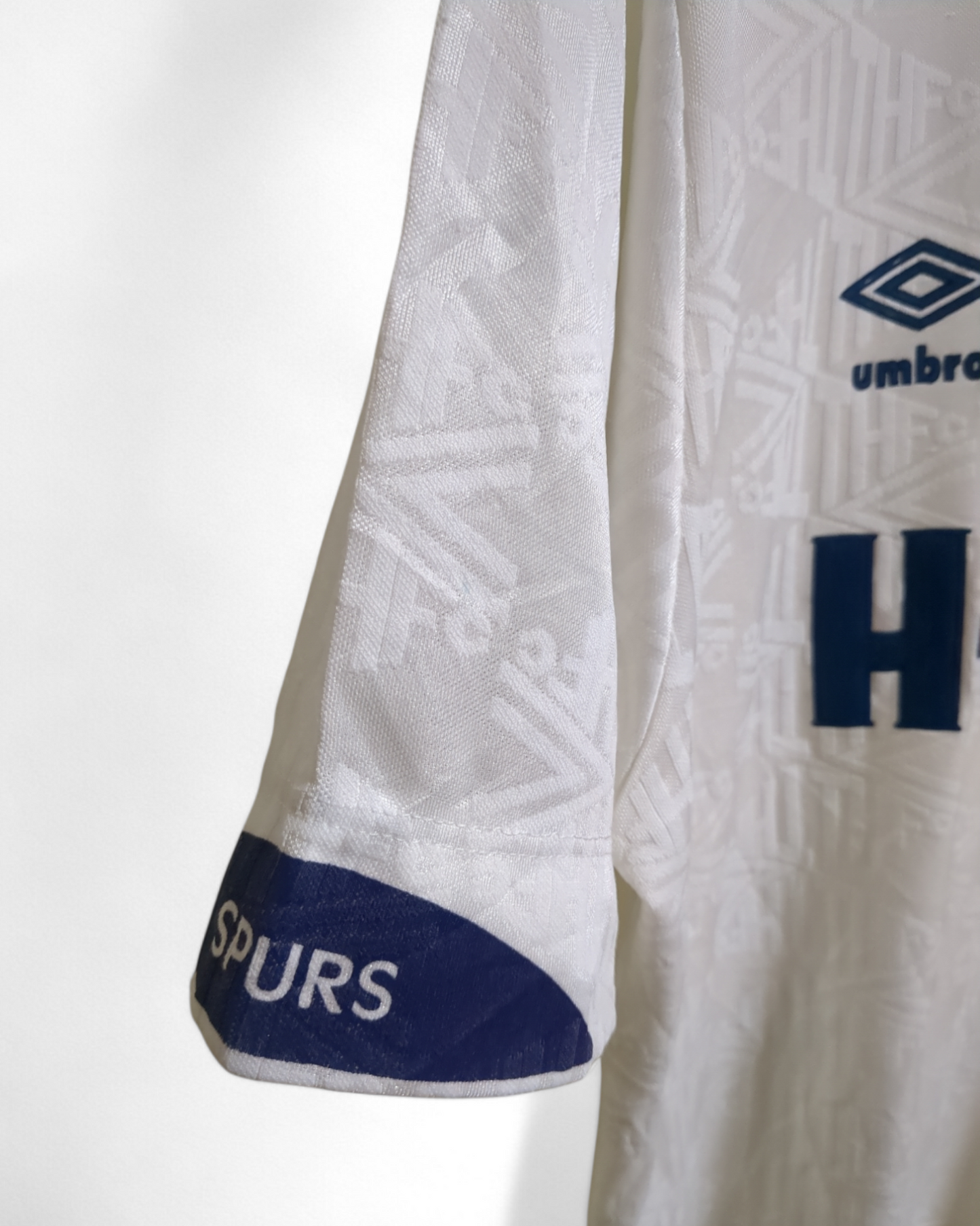 1991-92 Umbro Tottenham Hotspur Home Shirt - (L)