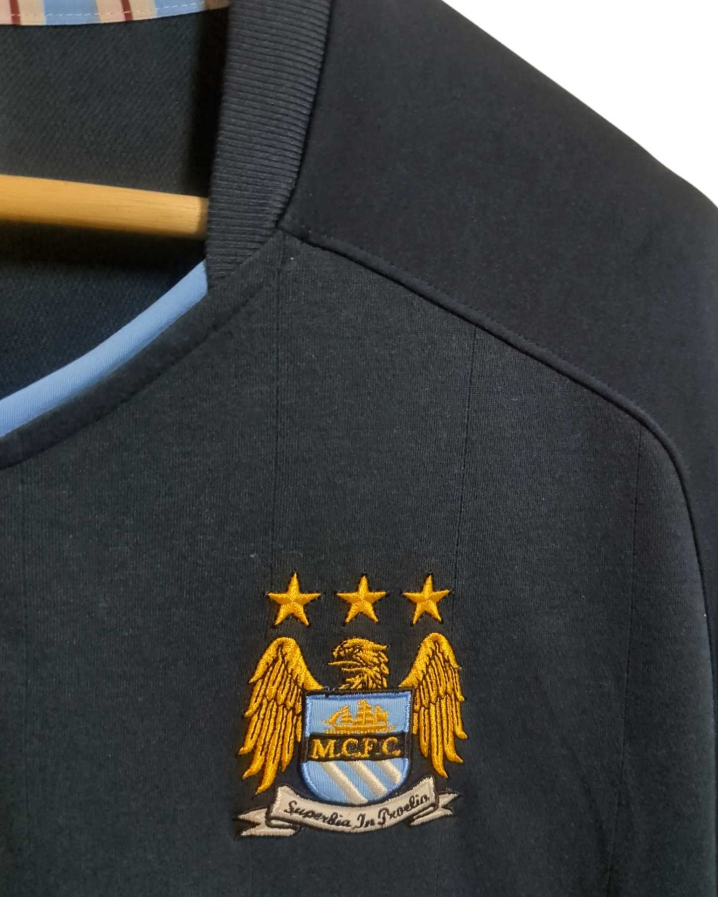 2010-11 Umbro Manchester City Away Shirt - (L)