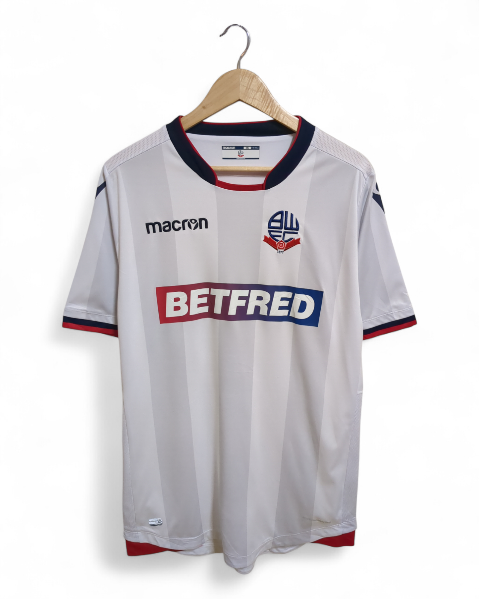 2018-19 Macron Bolton Wanderers Home Shirt - (L)