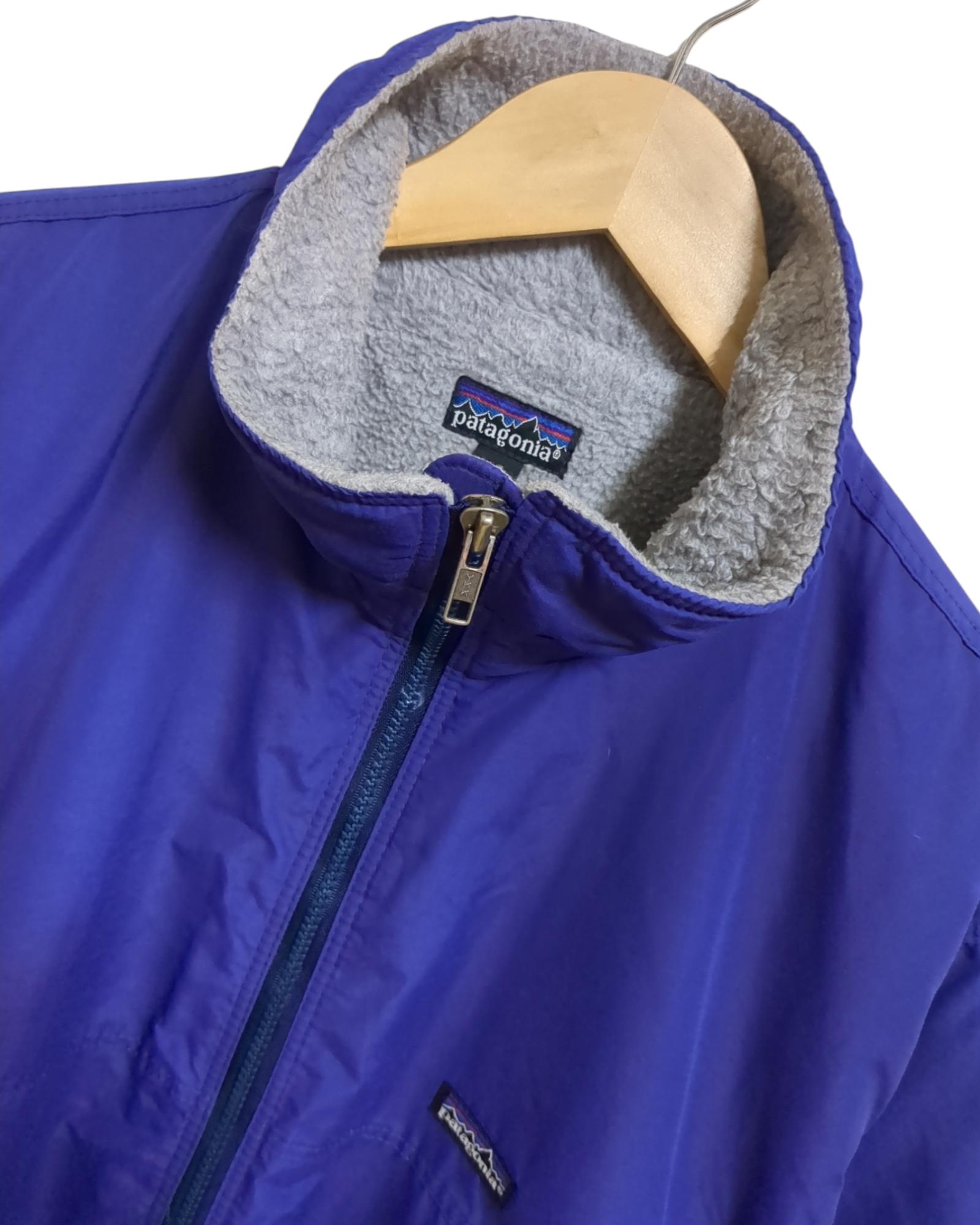 Patagonia 90s Fleece Lined Bomber Jacket - (XL)