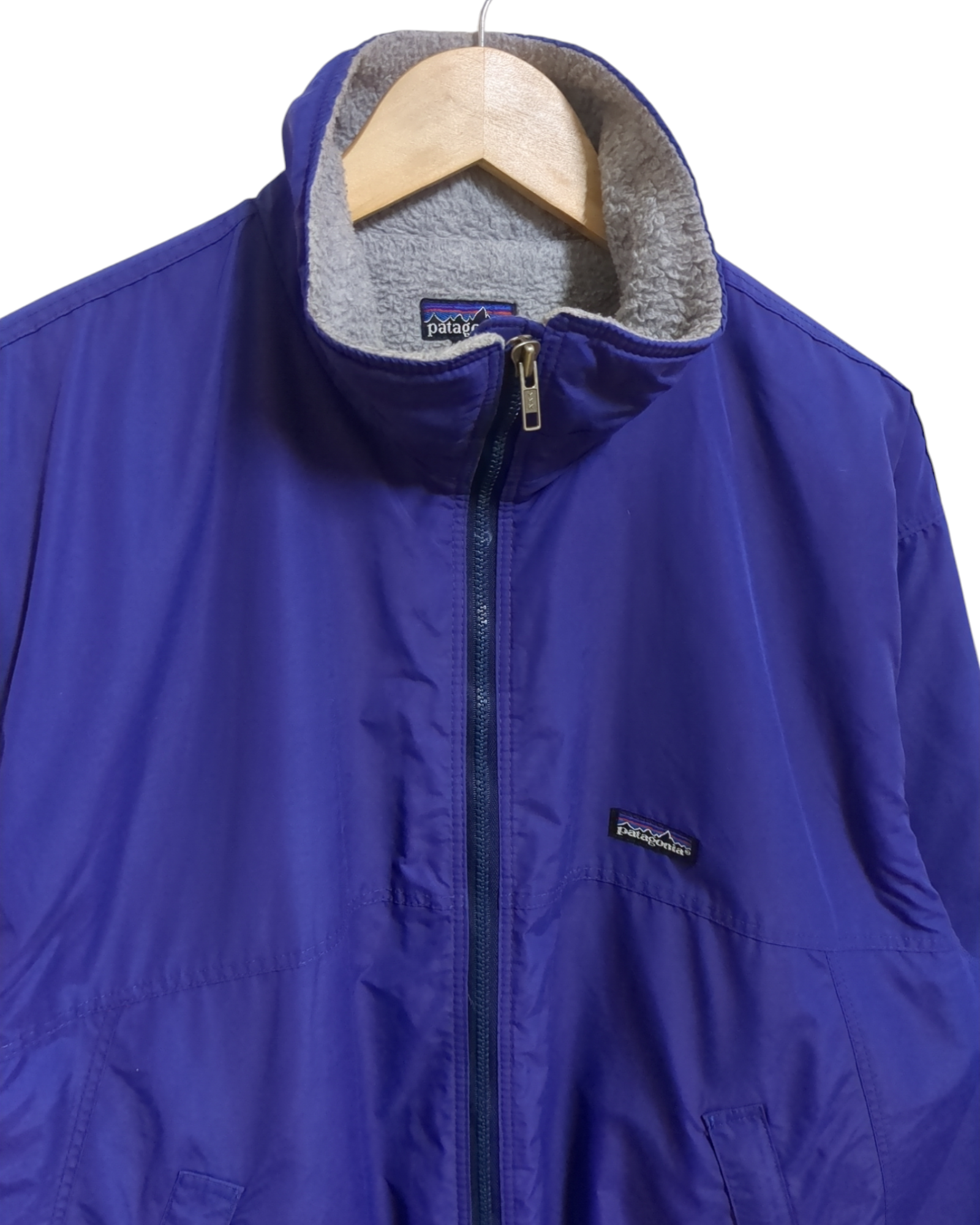 Patagonia 90s Fleece Lined Bomber Jacket - (XL)