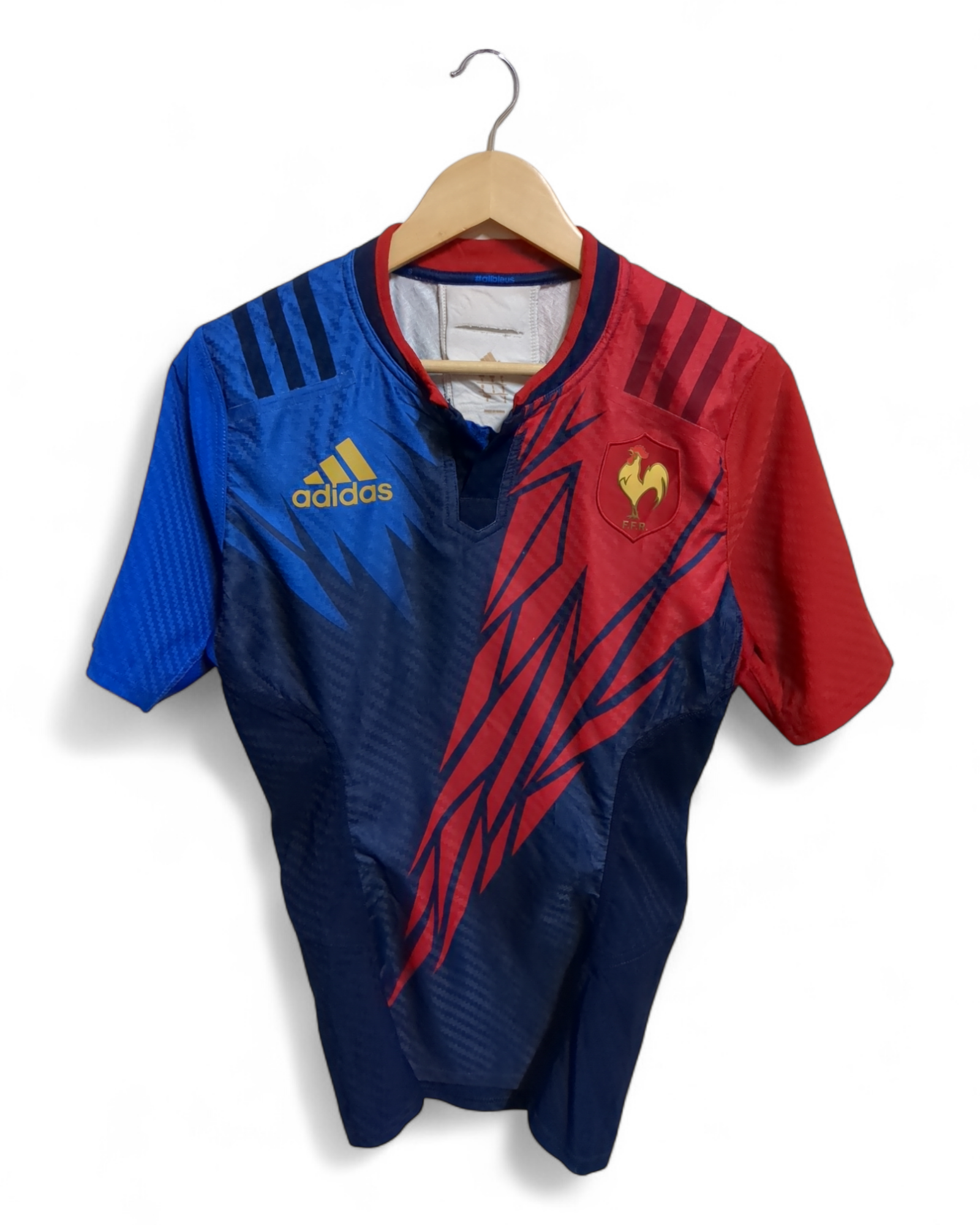 2014-15 Adidas France Rugby Sevens Home Shirt - (S)