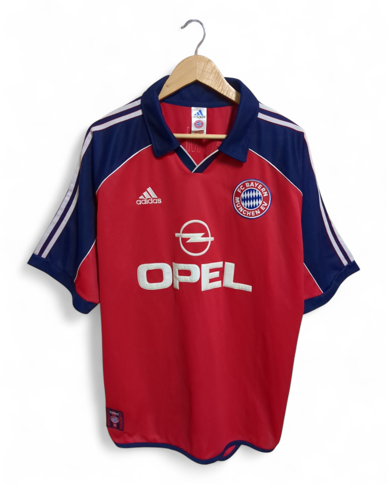 1999-01 Adidas Bayern Munich Home Shirt - (XL)