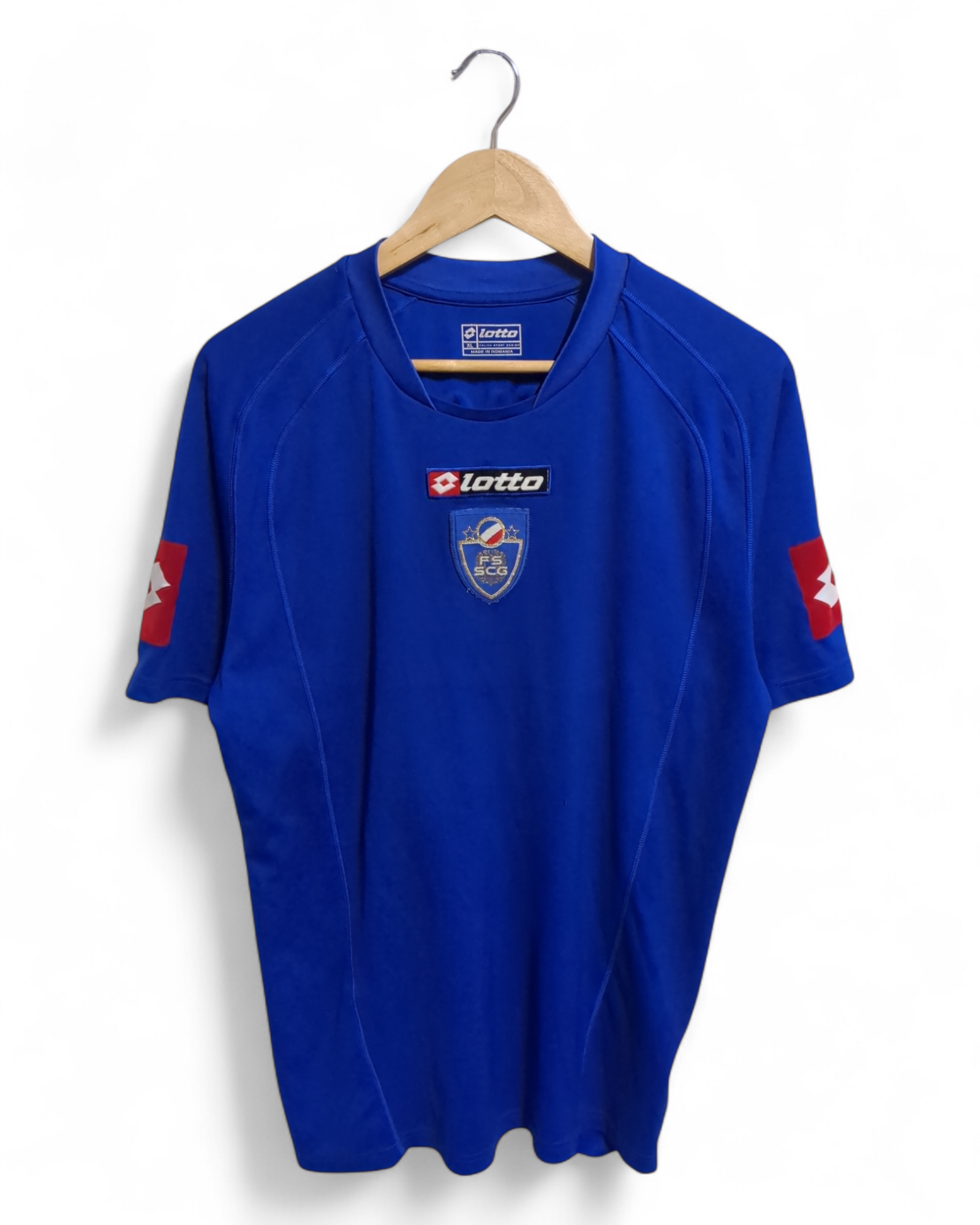 2005-06 Lotto Serbia & Montenegro Home Shirt #10 - (L)