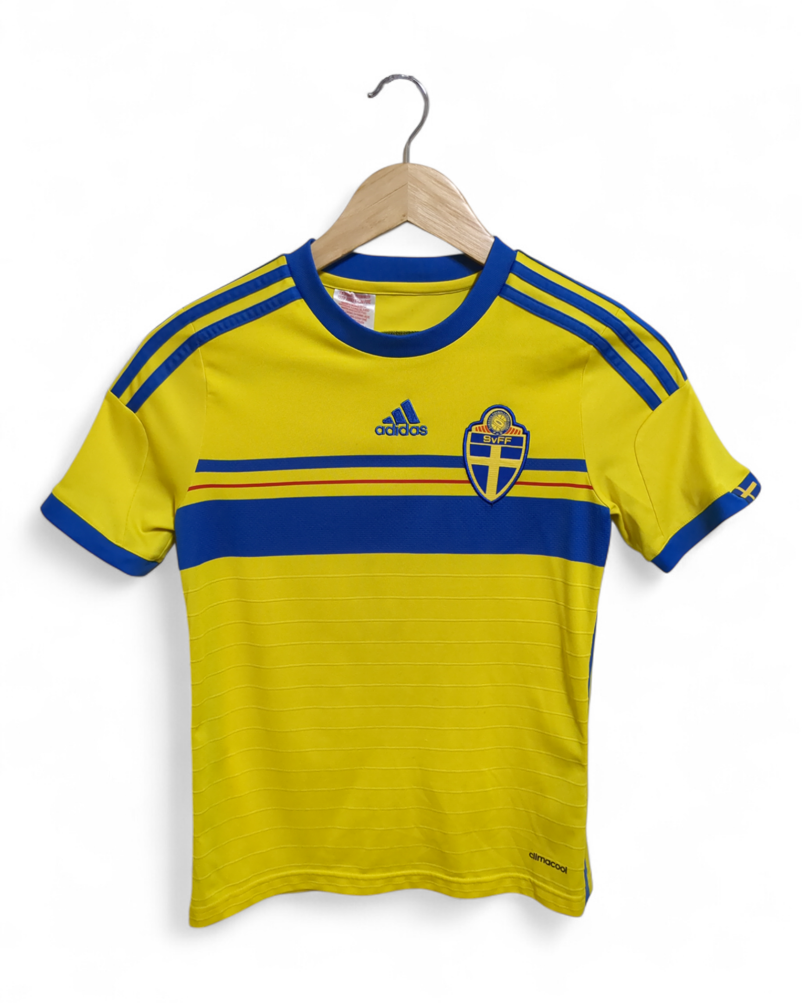 2013 Adidas Sweden Home Shirt - (XS)