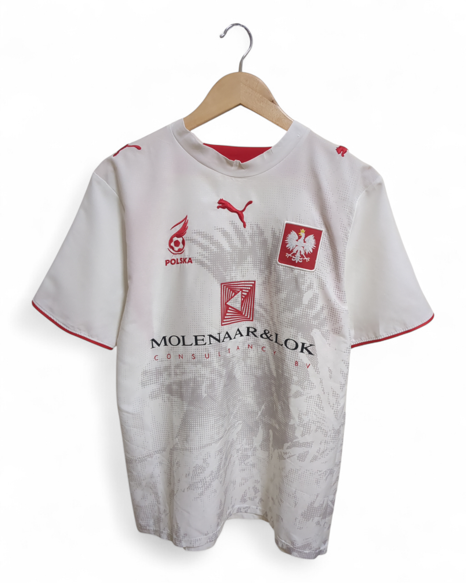 2006-08 Puma Poland Home Shirt #15 - (M)