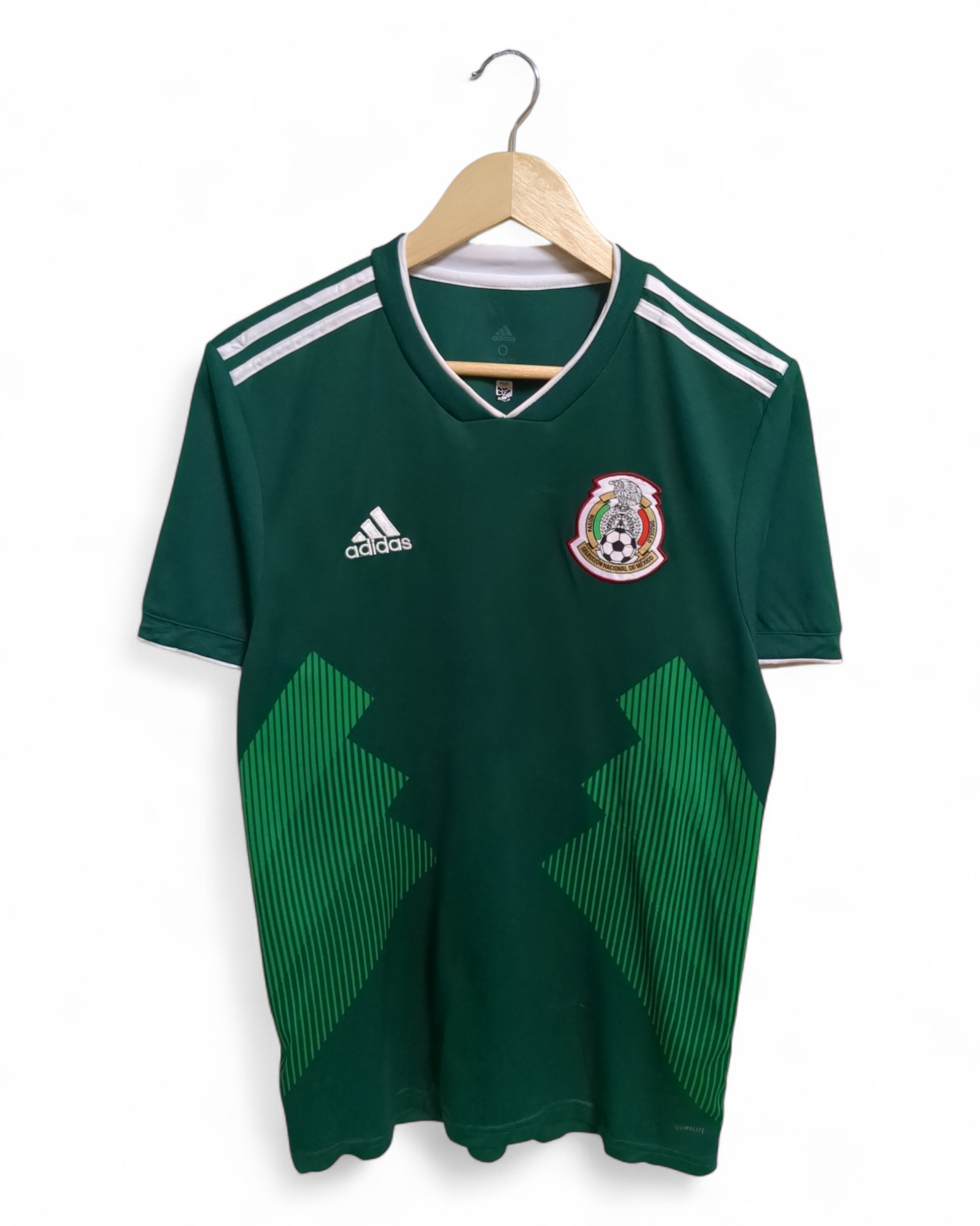 2018-19 Adidas Mexico Home Shirt - (S)