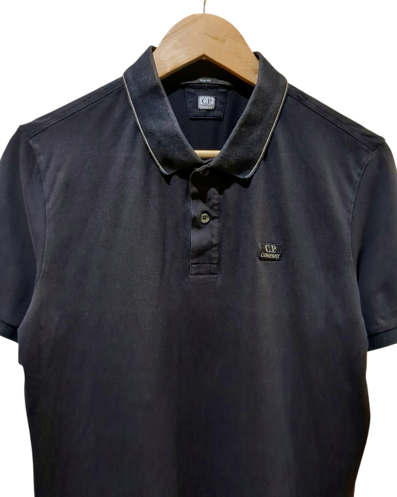 CP Company Stretch Piquet Polo Shirt - (M)