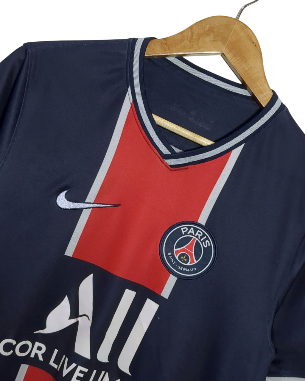 2020-21 PSG Nike Home Shirt #7 Mbappe - (S)