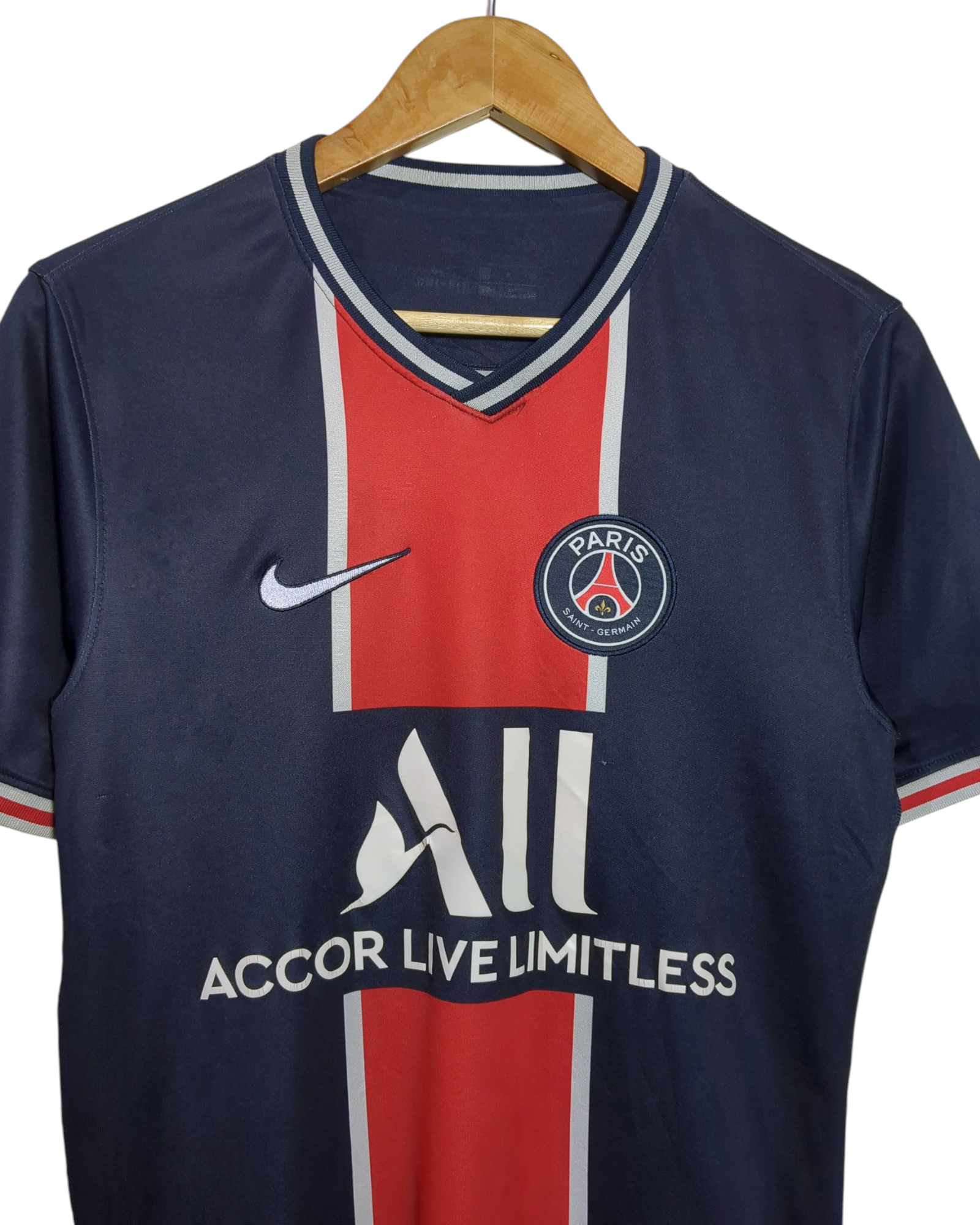 2020-21 PSG Nike Home Shirt #7 Mbappe - (S)