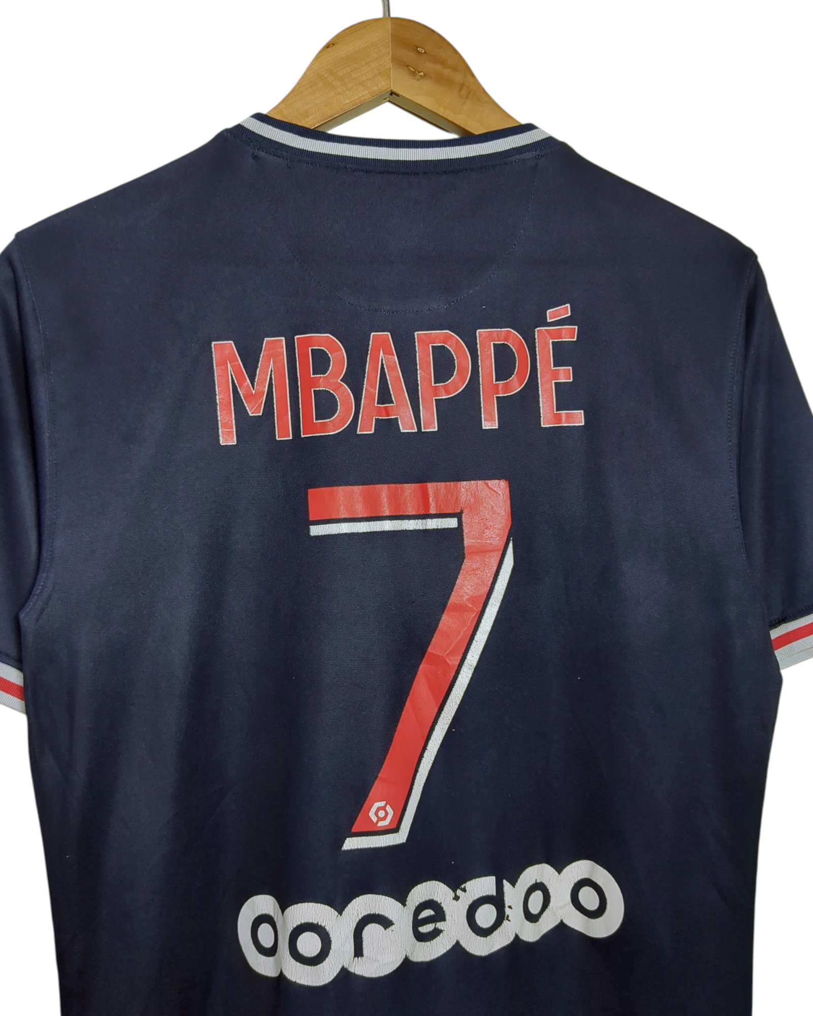 2020-21 PSG Nike Home Shirt #7 Mbappe - (S)