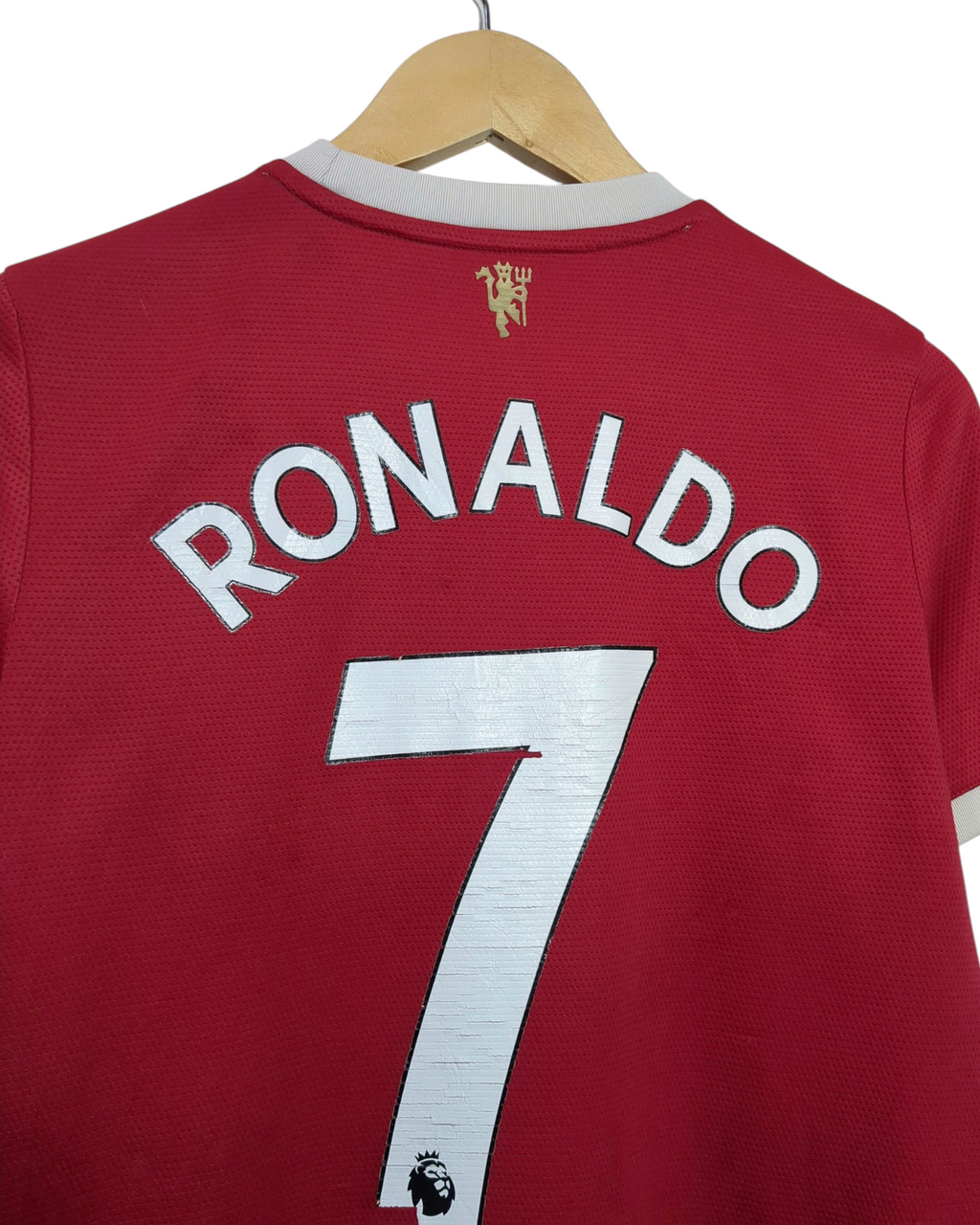 2020-21 Manchester United Adidas Home Shirt #7 Ronaldo - (L.Boys)