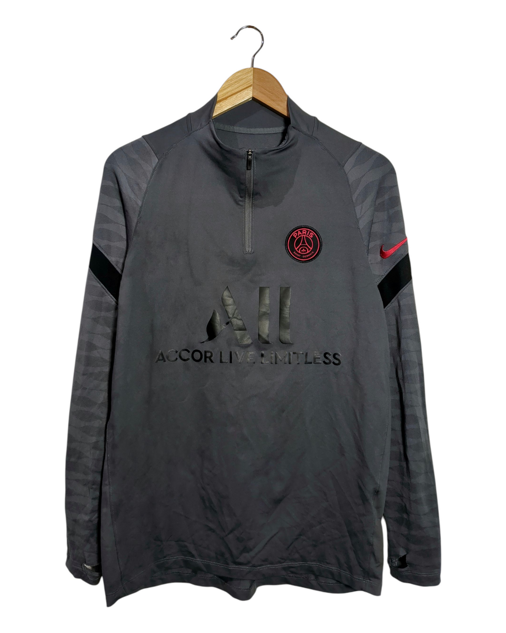 2021-22 PSG Nike 1/4 Zip Drill Top - (M)