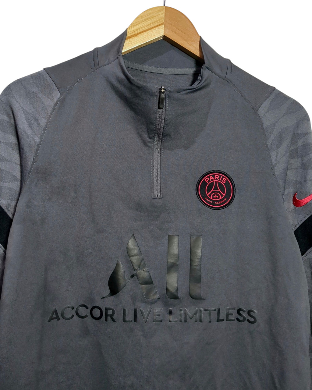 2021-22 PSG Nike 1/4 Zip Drill Top - (M)
