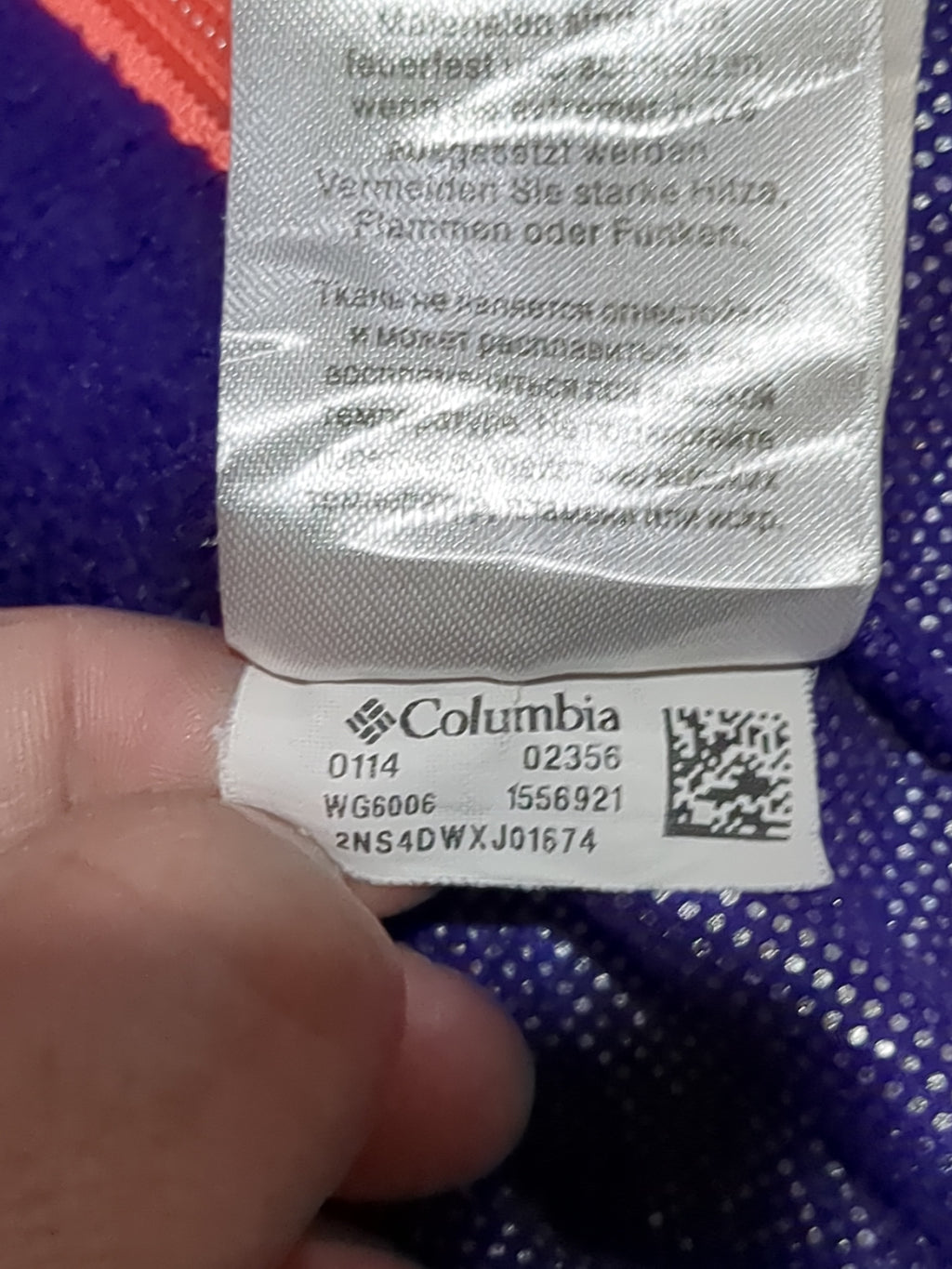 Columbia 00s Omni-Heat Dotswarm II Full Zip Fleece - (S)