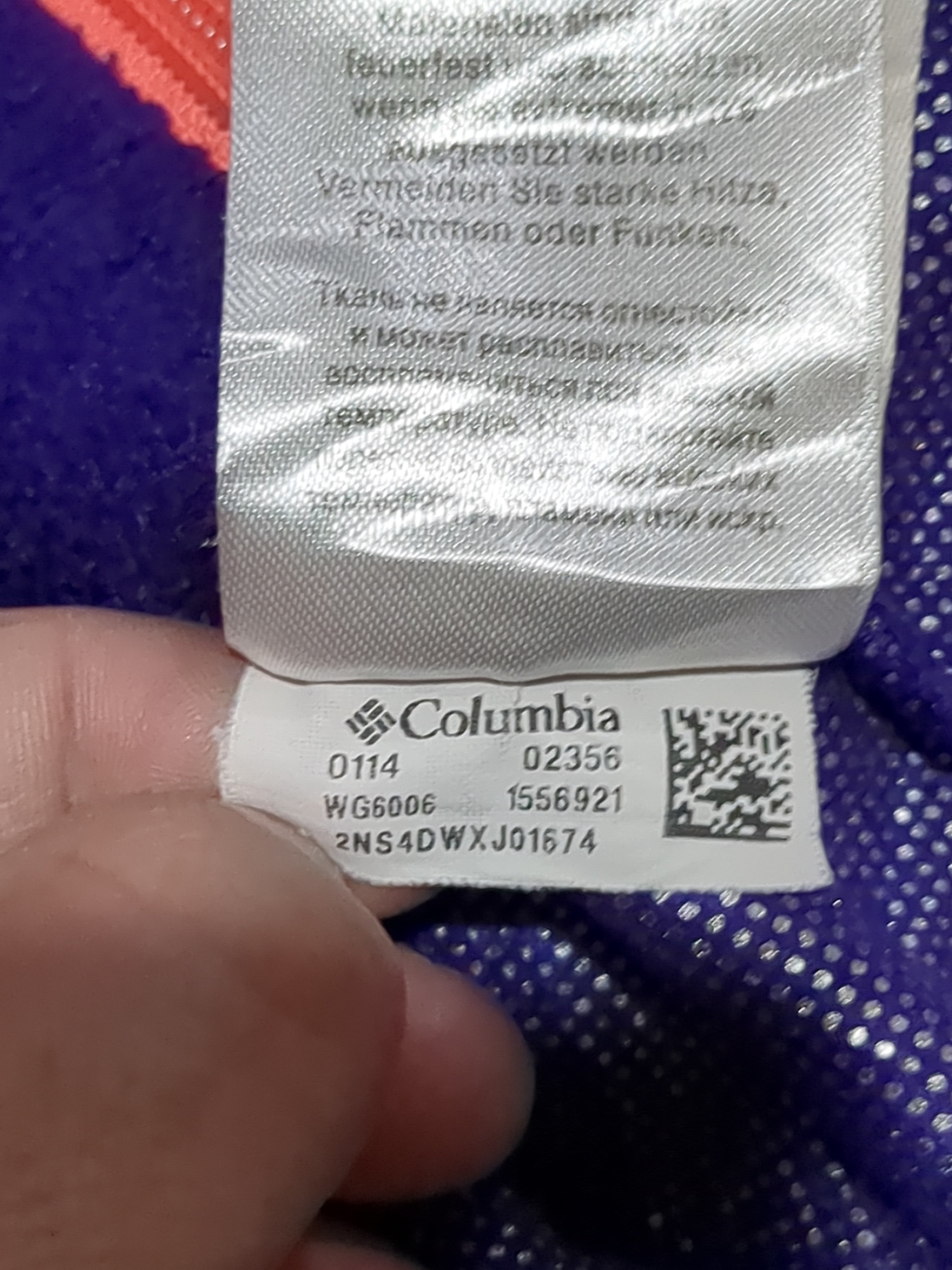 Columbia 00s Omni-Heat Dotswarm II Full Zip Fleece - (S)
