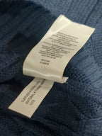 Ralph Lauren Cable Knit Polo Sweater - (XL)