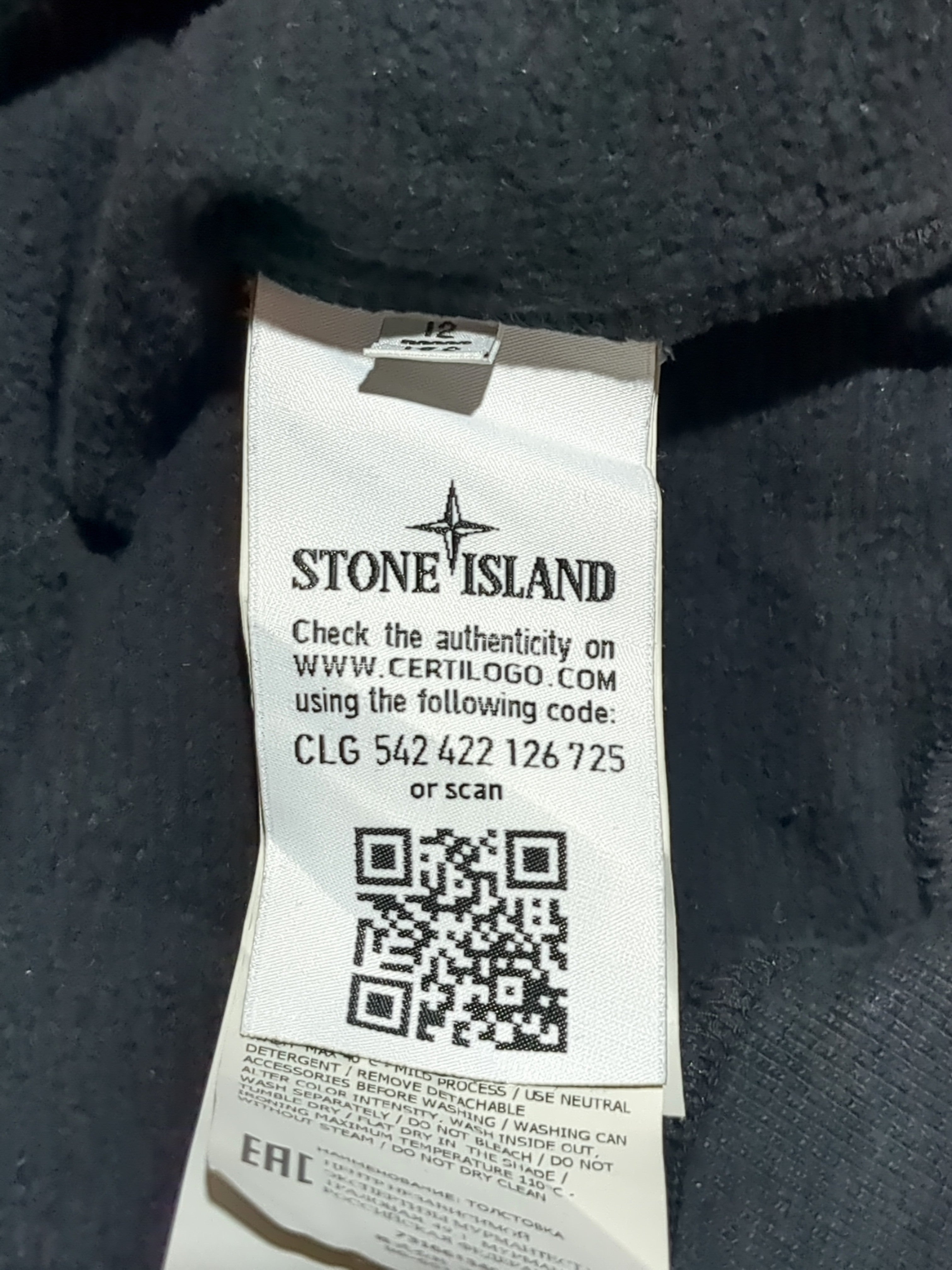 Stone Island Junior Crew Sweatshirt - (S)