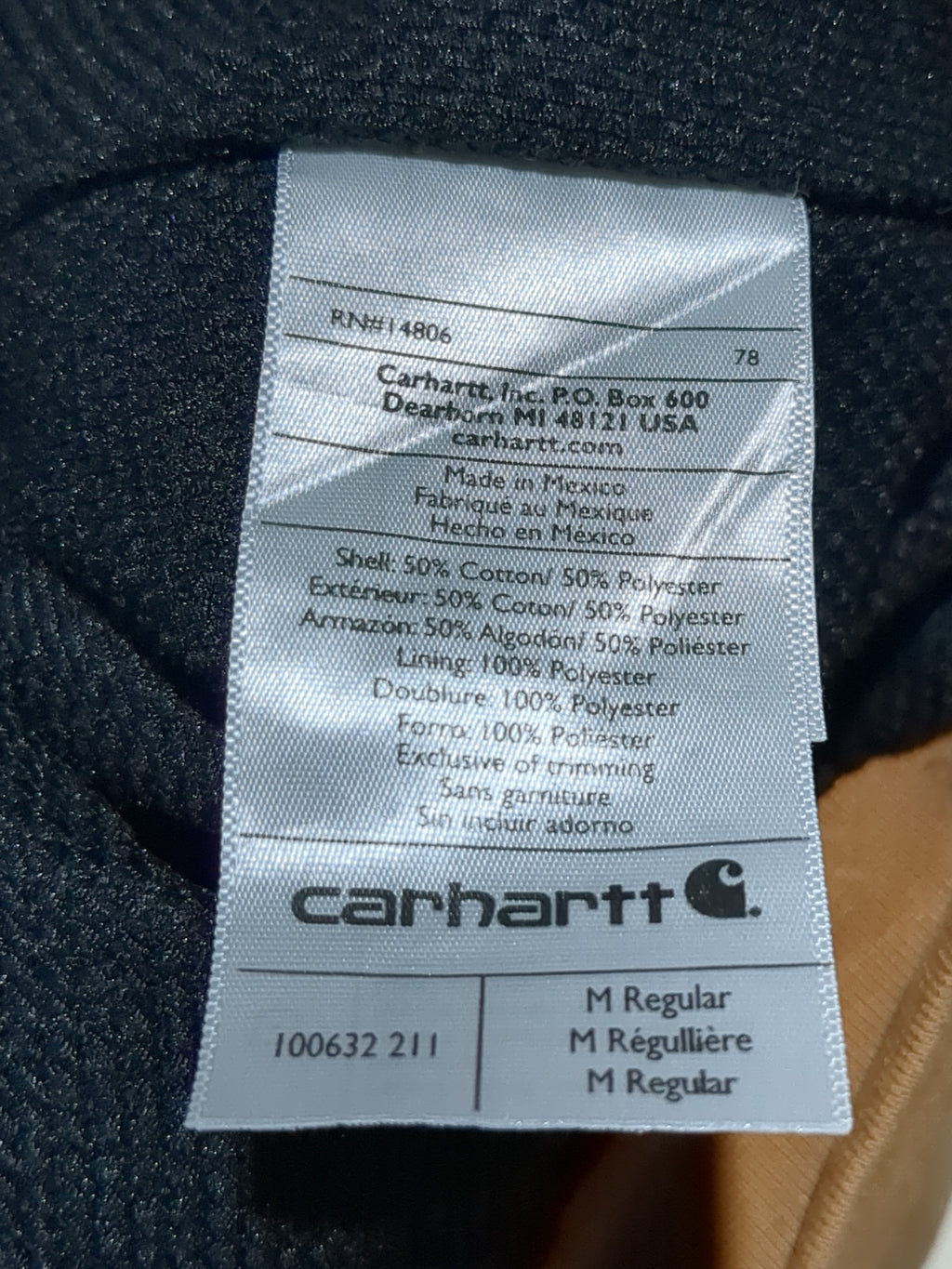 Carhartt Rain Defender® Rutland Thermal-Lined Hooded Zip-Front Sweatshirt - (XL)
