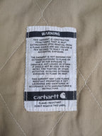 Carhartt Flame Resistant Dearborn Canvas Quilt Lined Jacket - (2XL)