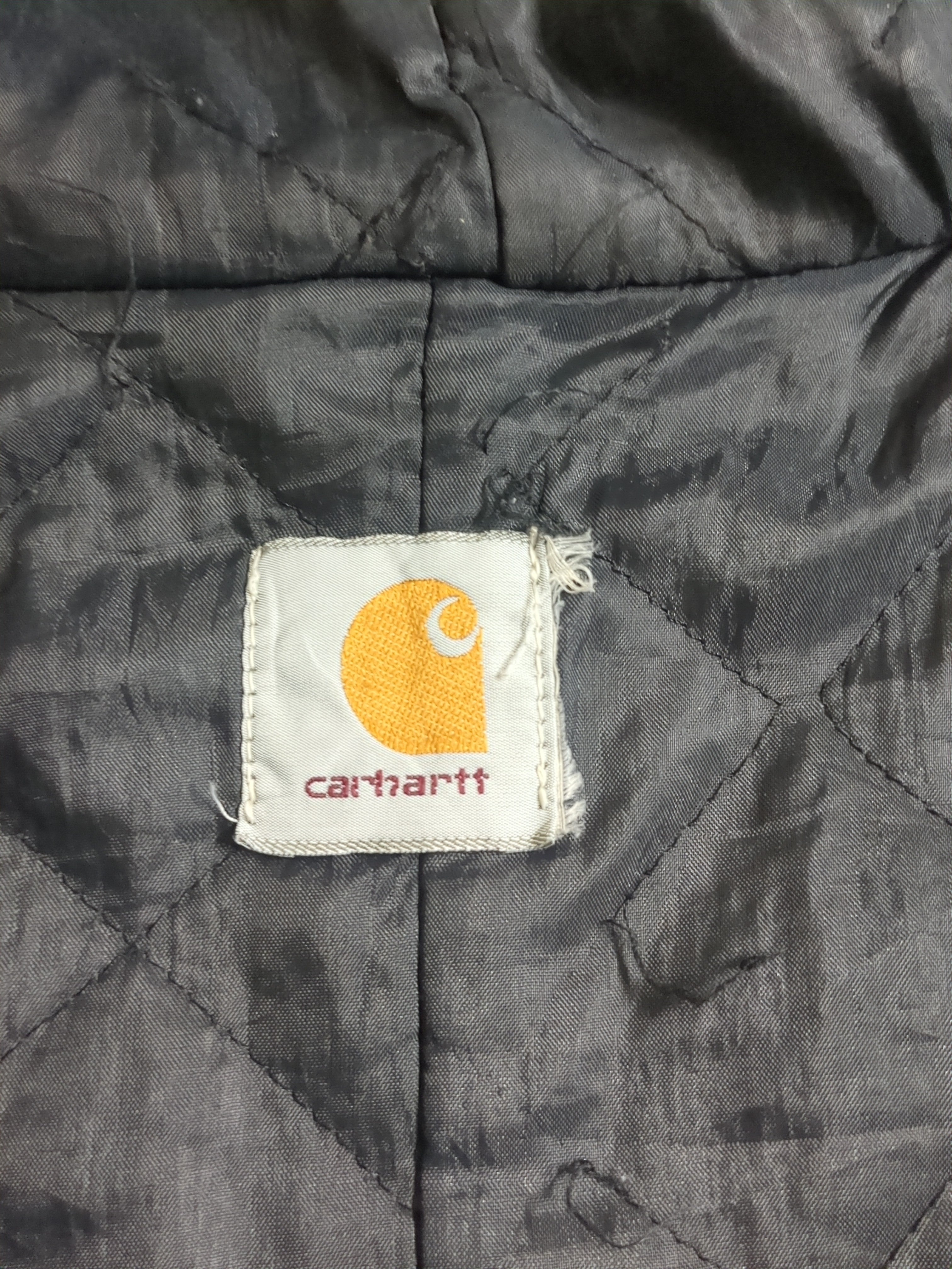 Carhartt 90s Quilted Nylon-Lined Sandstone Duck Active Jacket - (2XL)