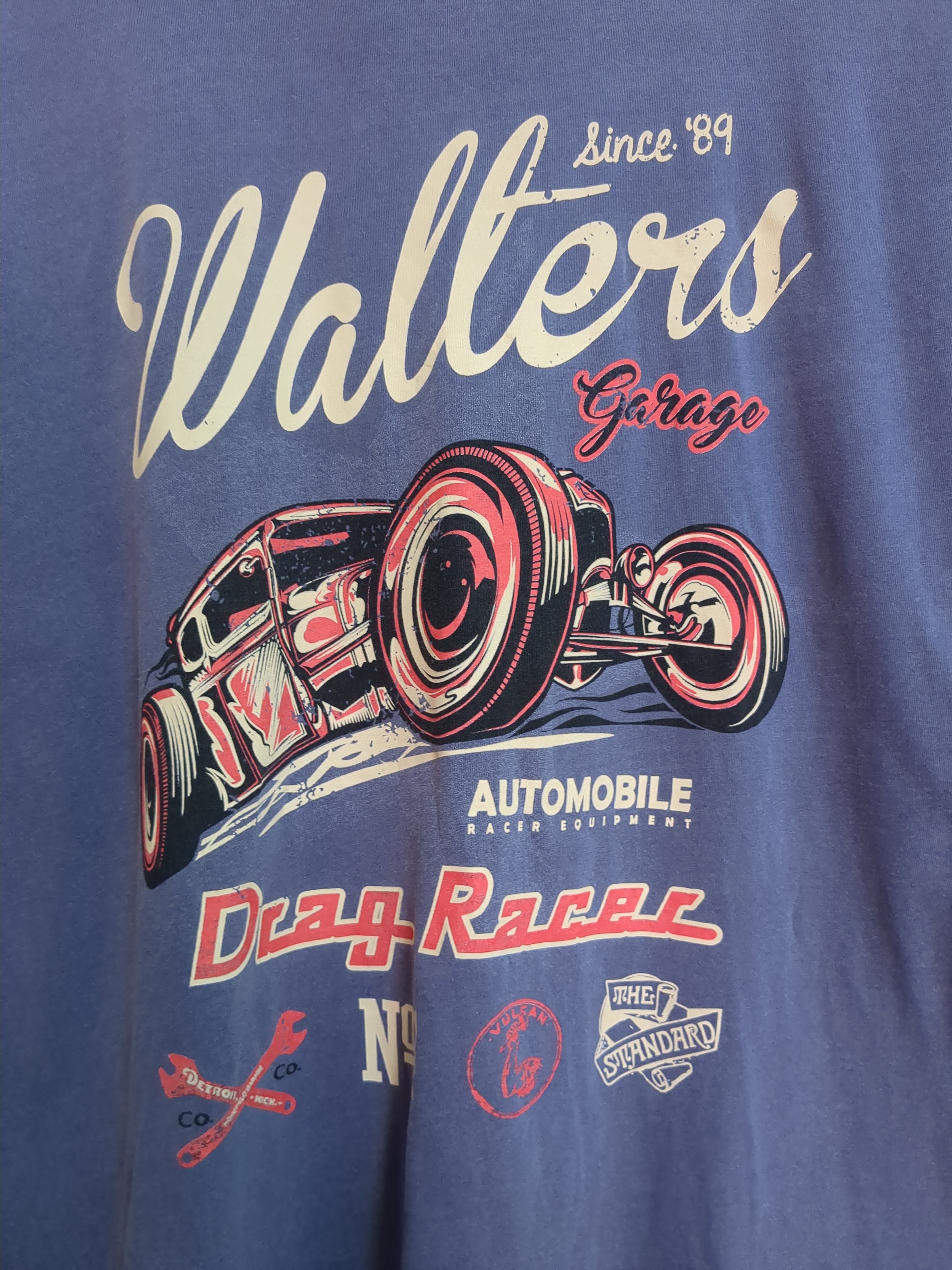 Walters Drag Racer Tee - (L)