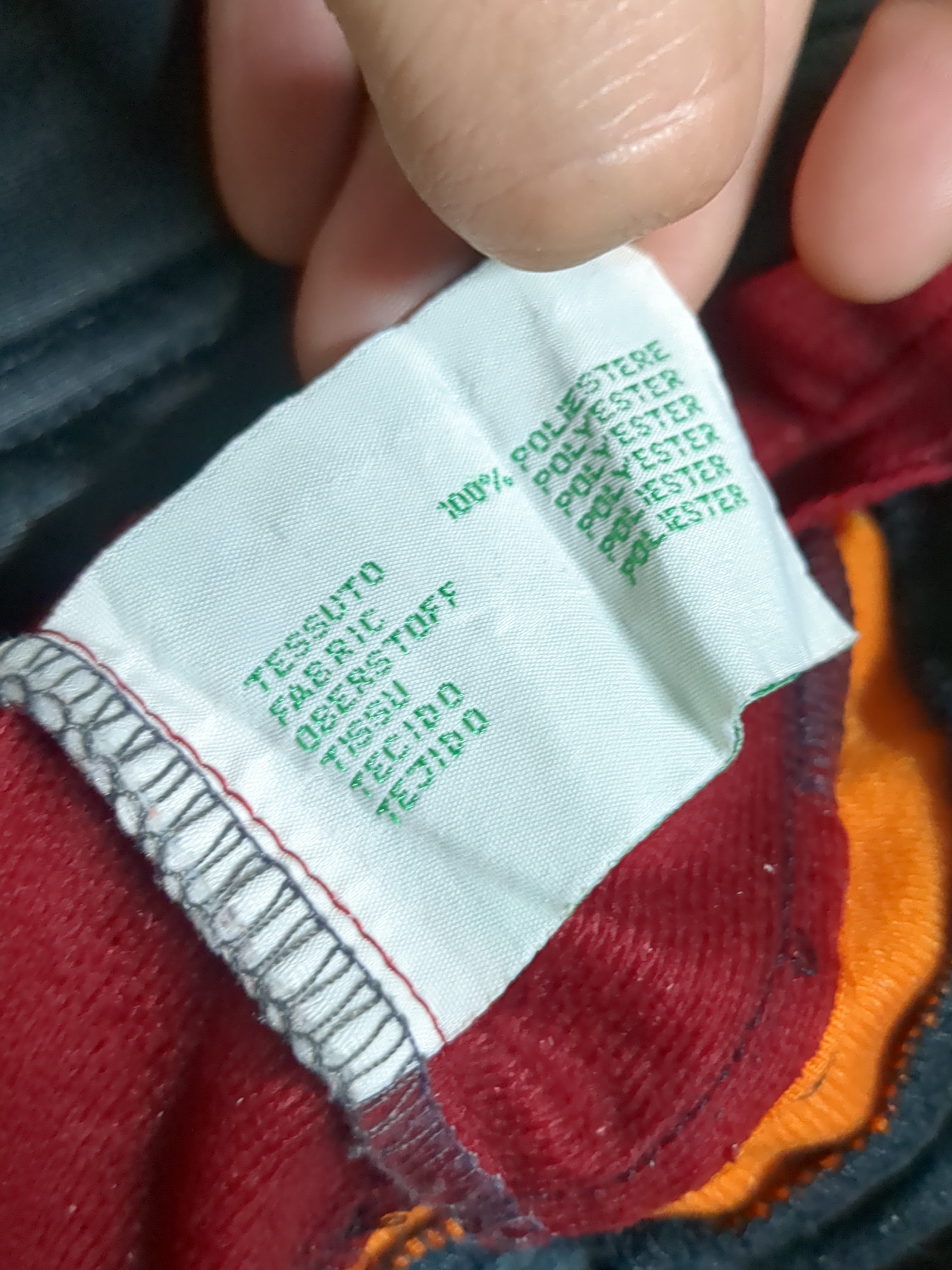 1999-00 Diadora AS Roma Track Jacket - (XL)