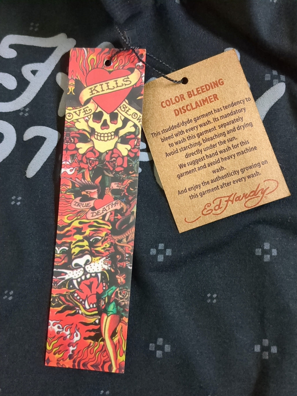 Ed Hardy Basic Long Sleeve Tee - (S)