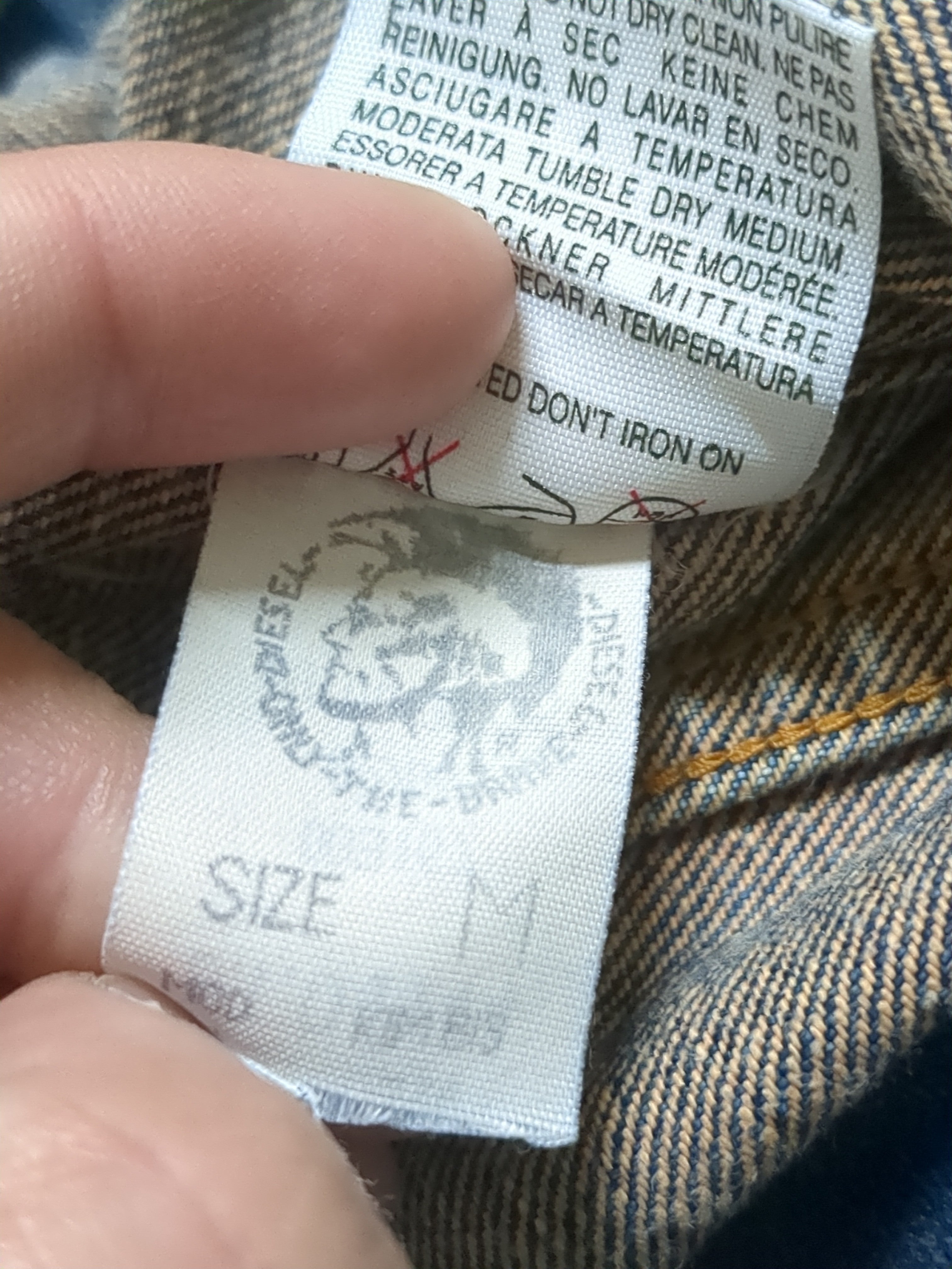Diesel 00s Denim Trucker Jacket - (S)
