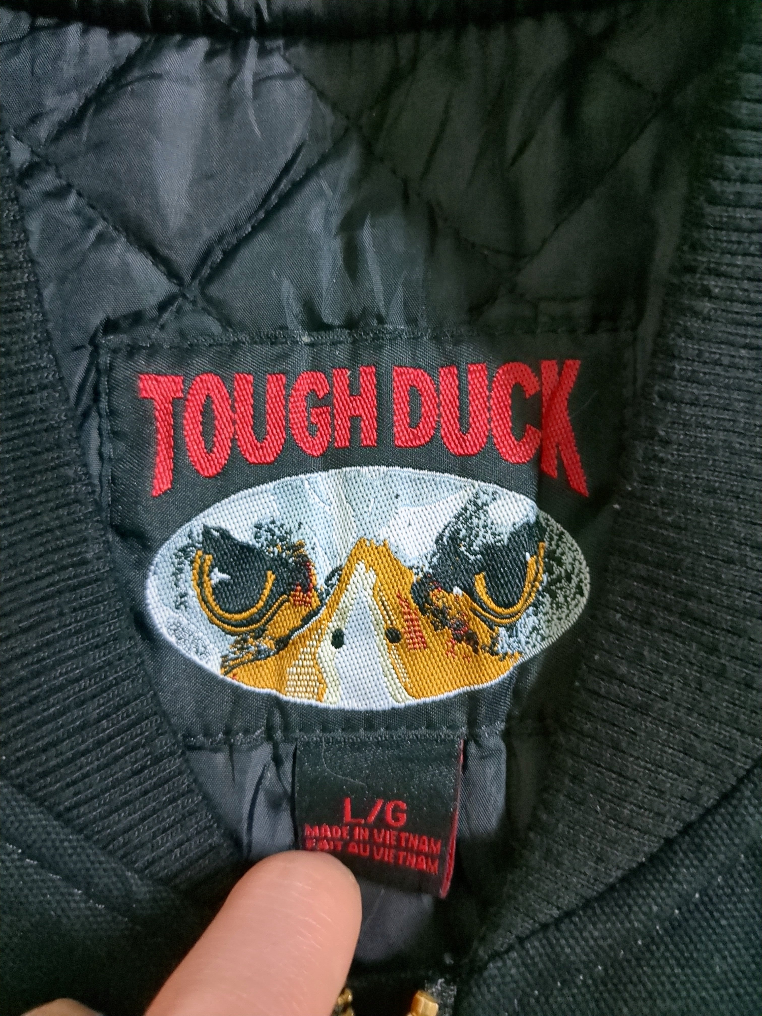 Tough Duck Quilt Lined Moto Vest - (XL)